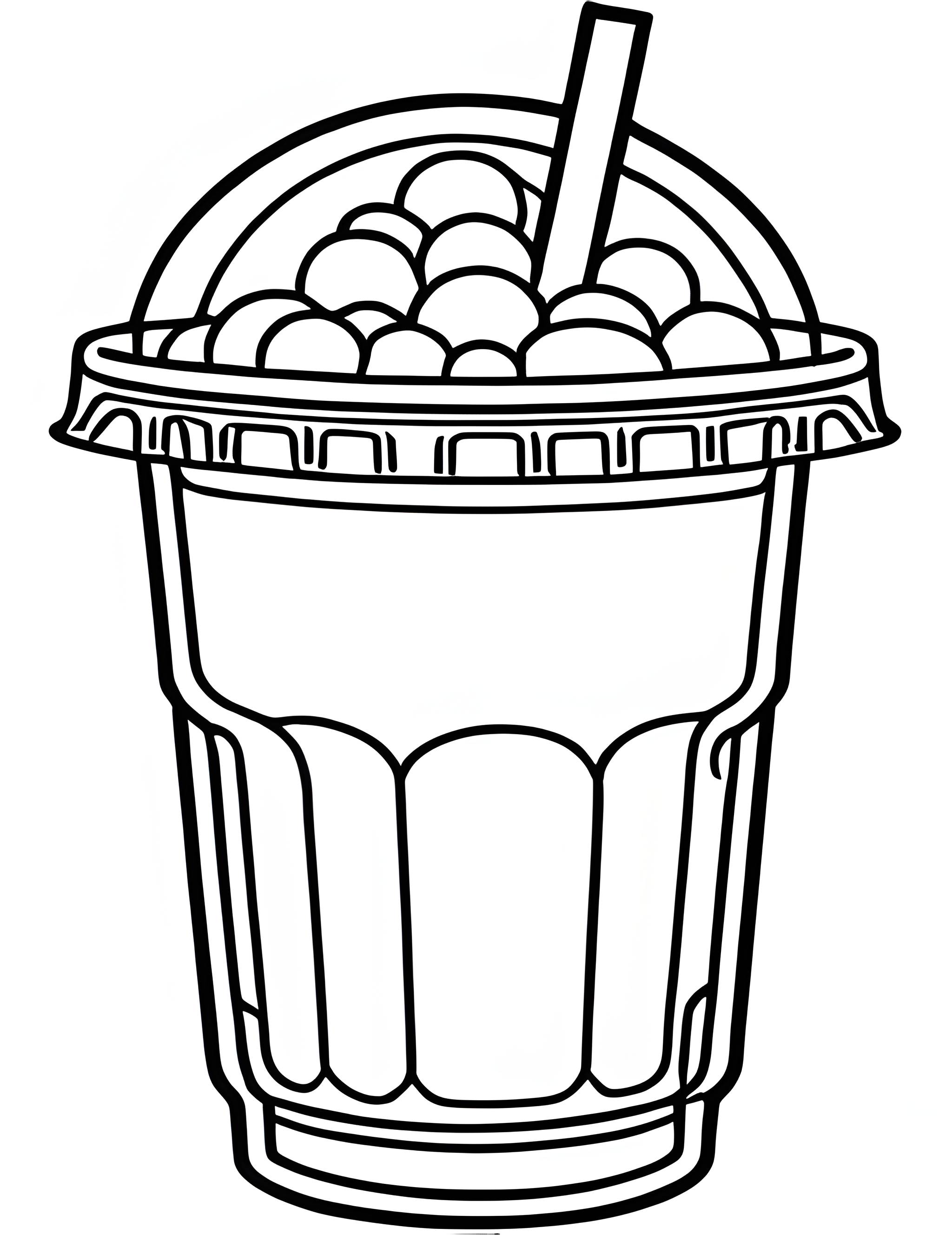 Раскраска Бабл ти 23