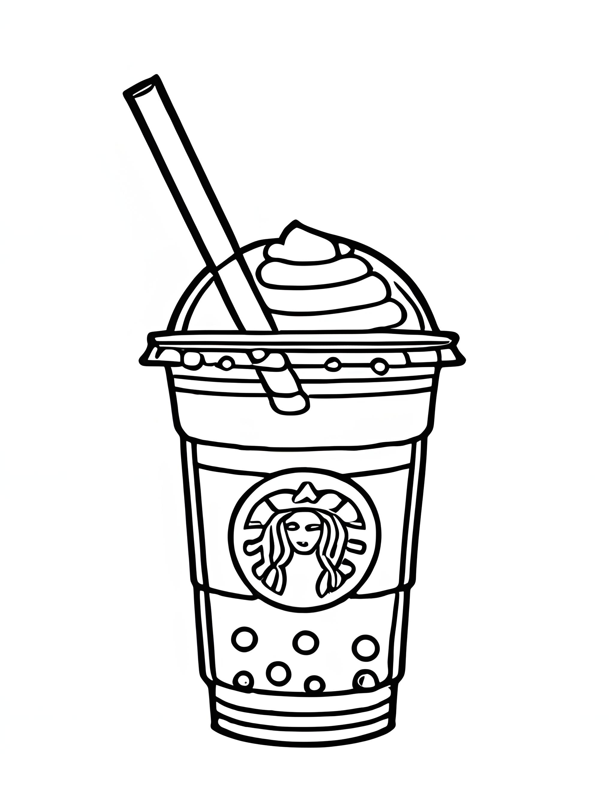 Раскраска Бабл ти 24