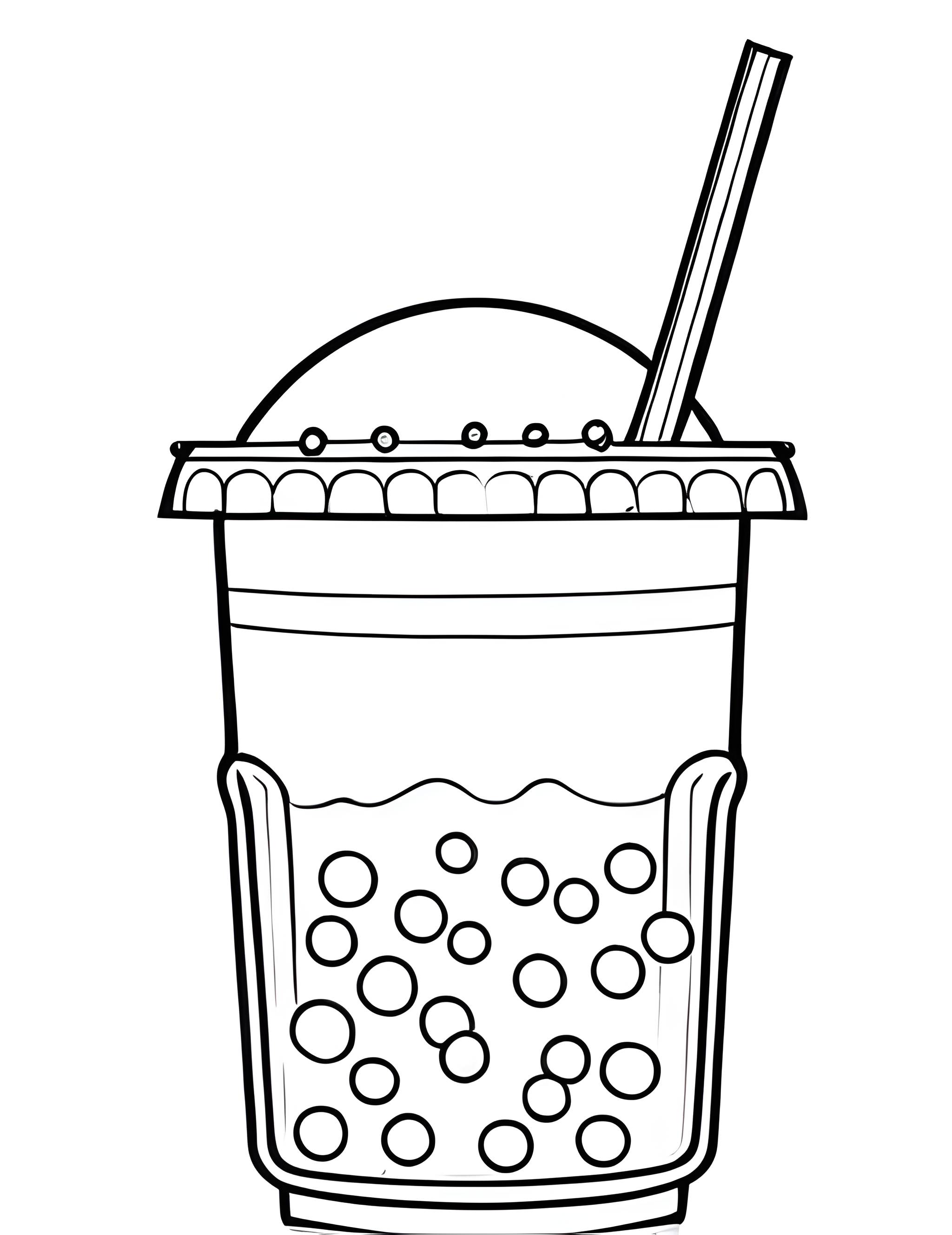 Раскраска Бабл ти 31