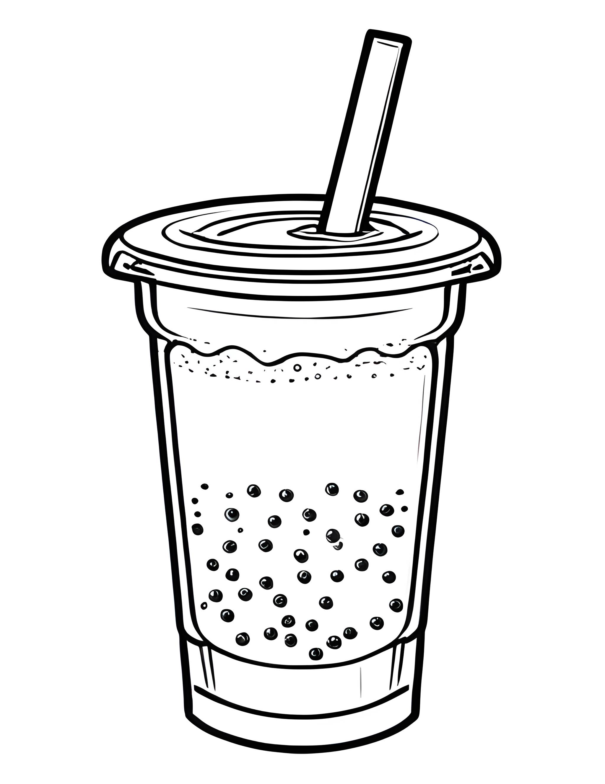 Раскраска Бабл ти 36