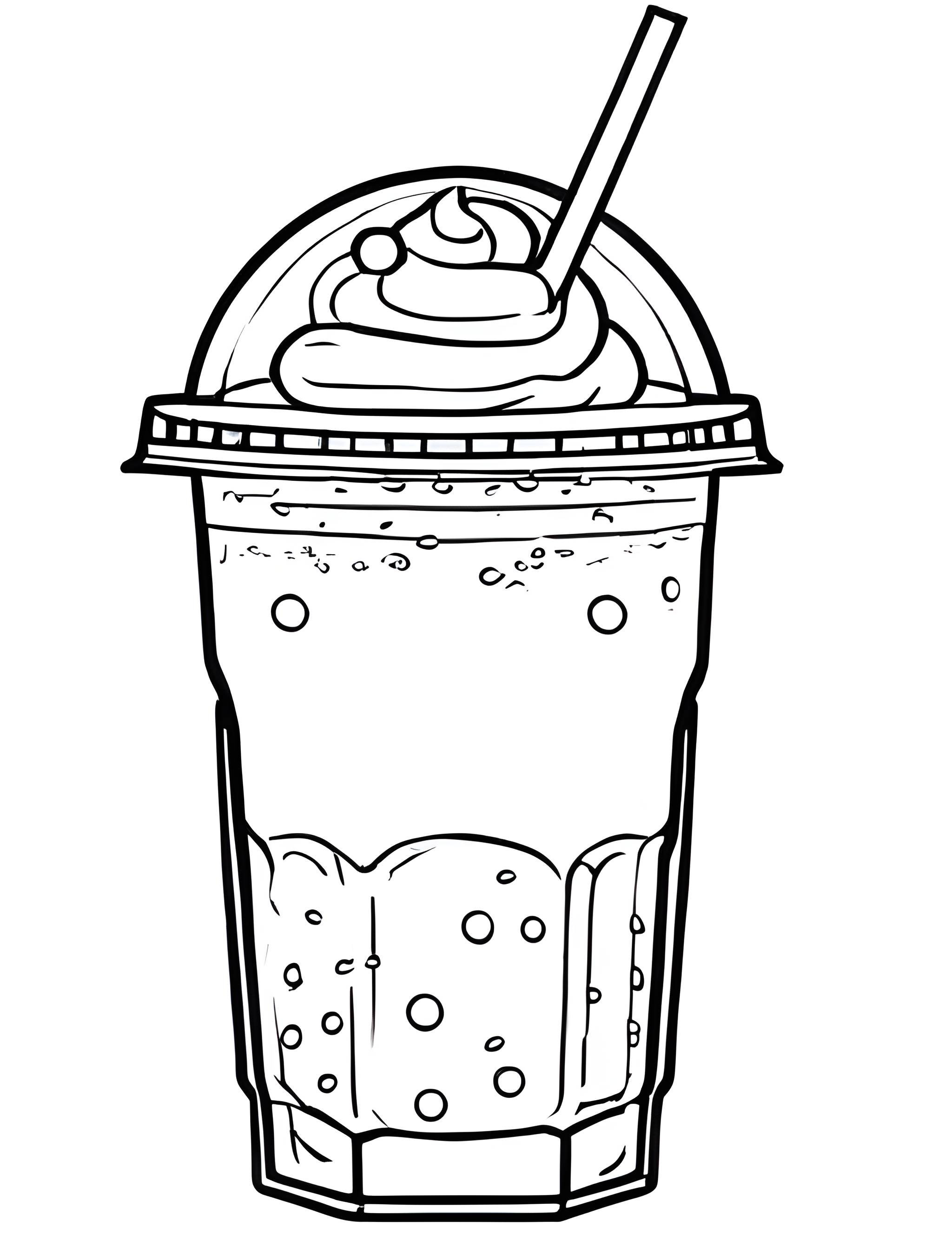 Раскраска Бабл ти 37