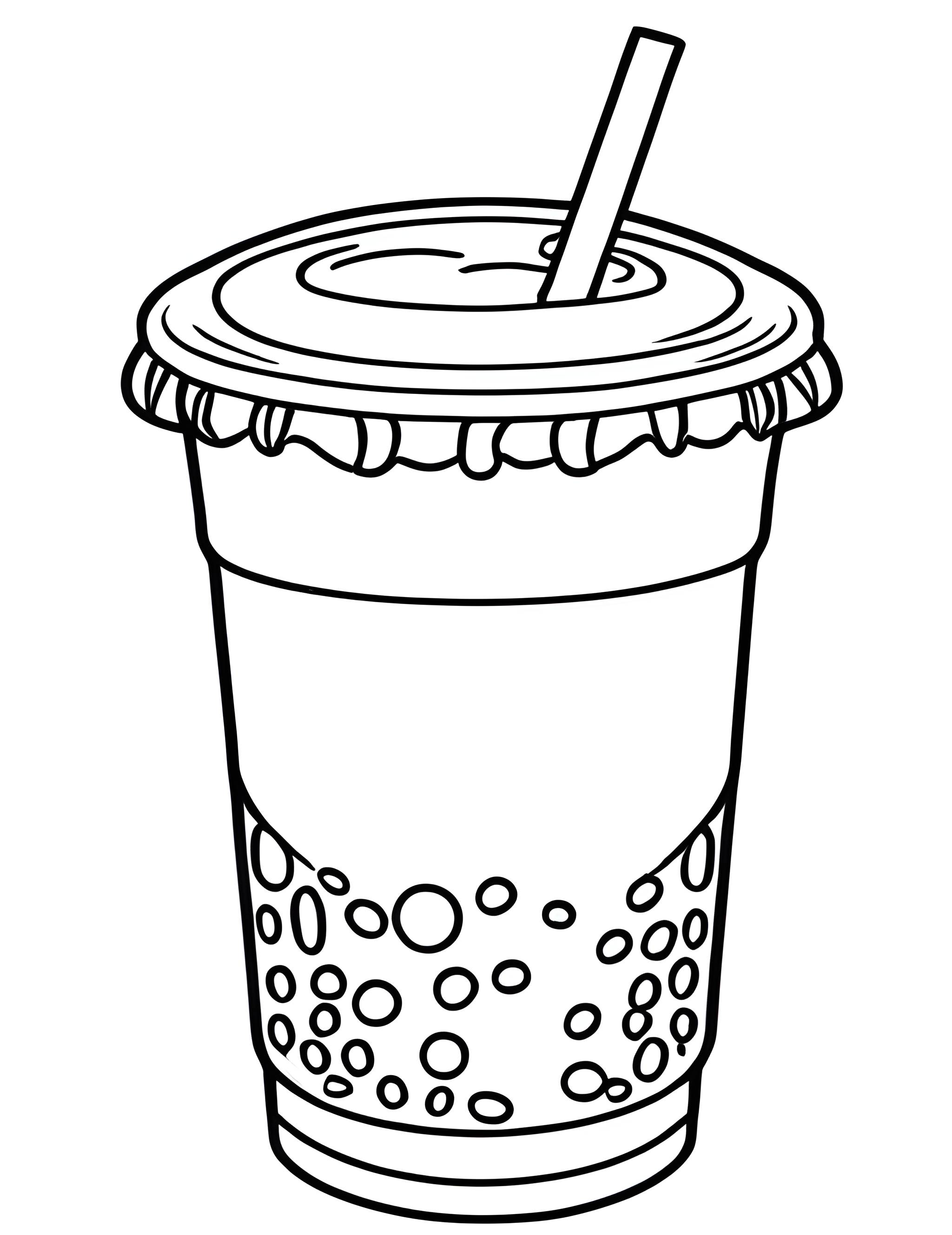 Раскраска Бабл ти 5