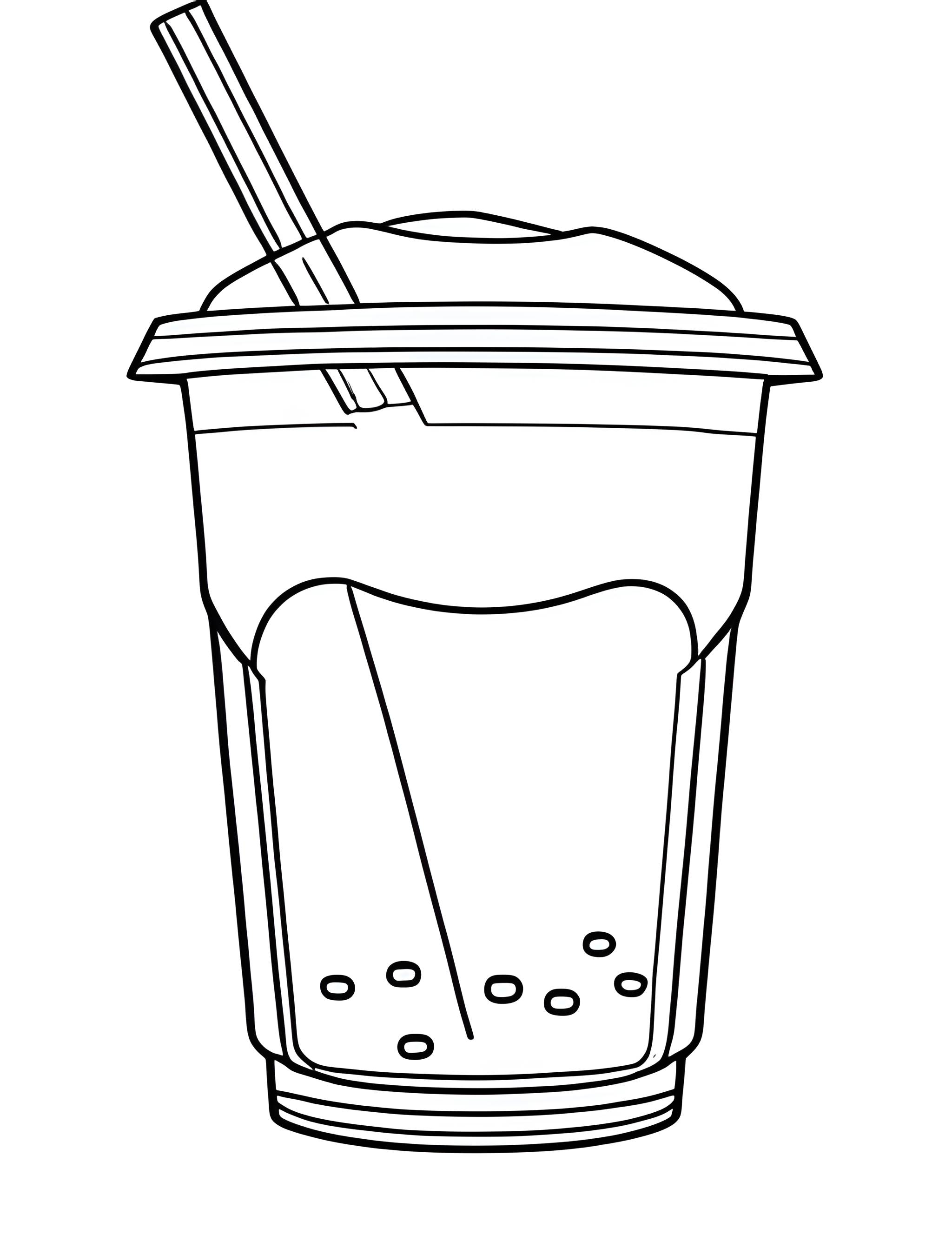 Раскраска Бабл ти 7