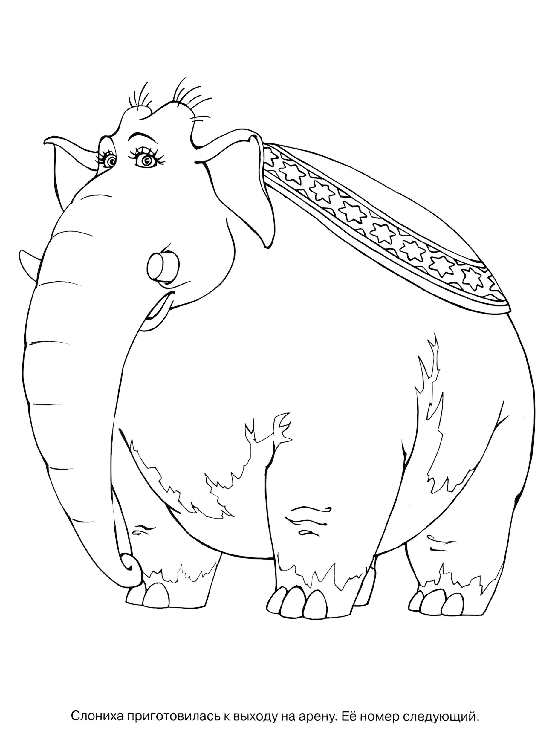 Раскраска Белка и Стрелка 14