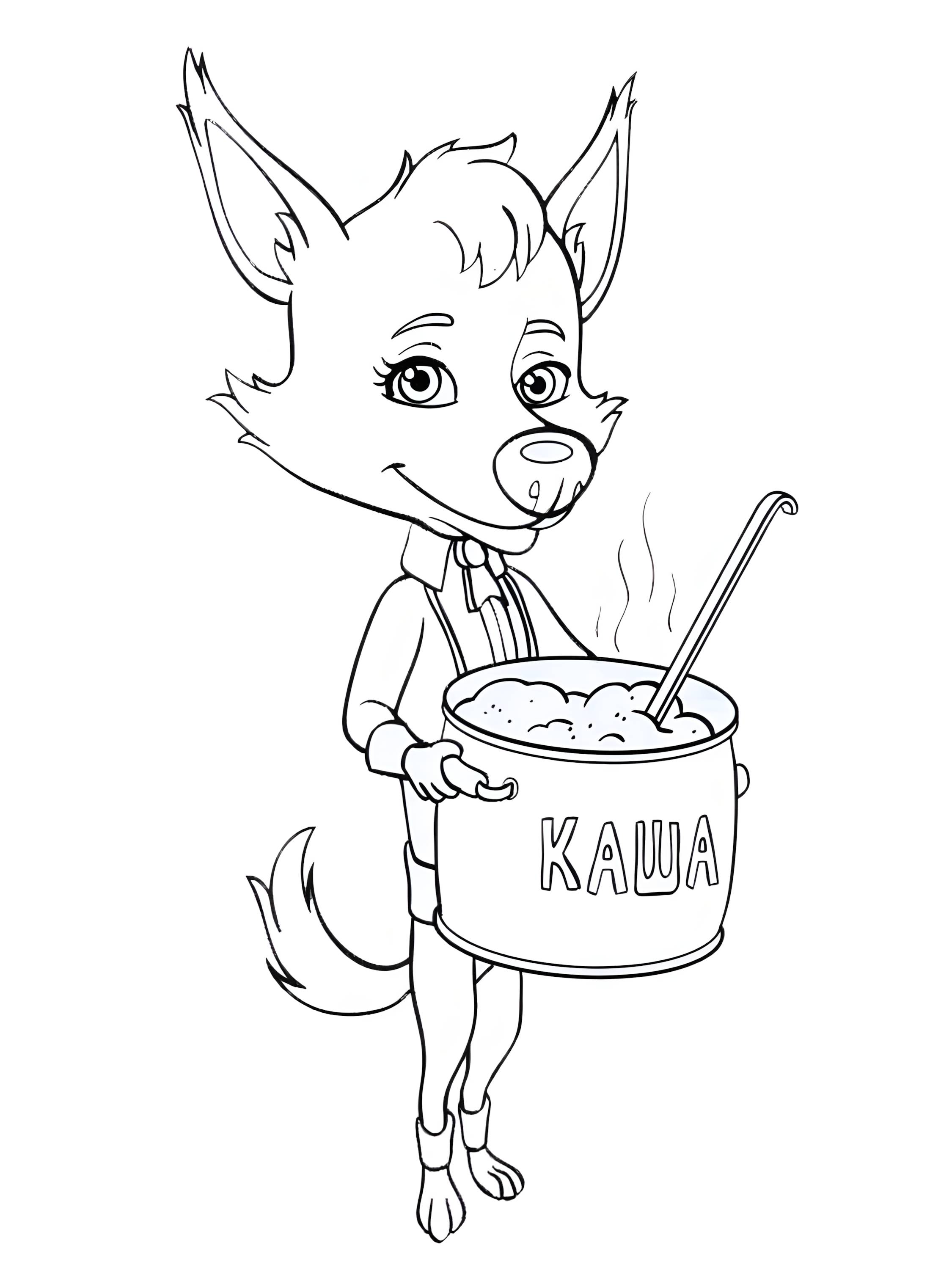 Раскраска Белка и Стрелка 50