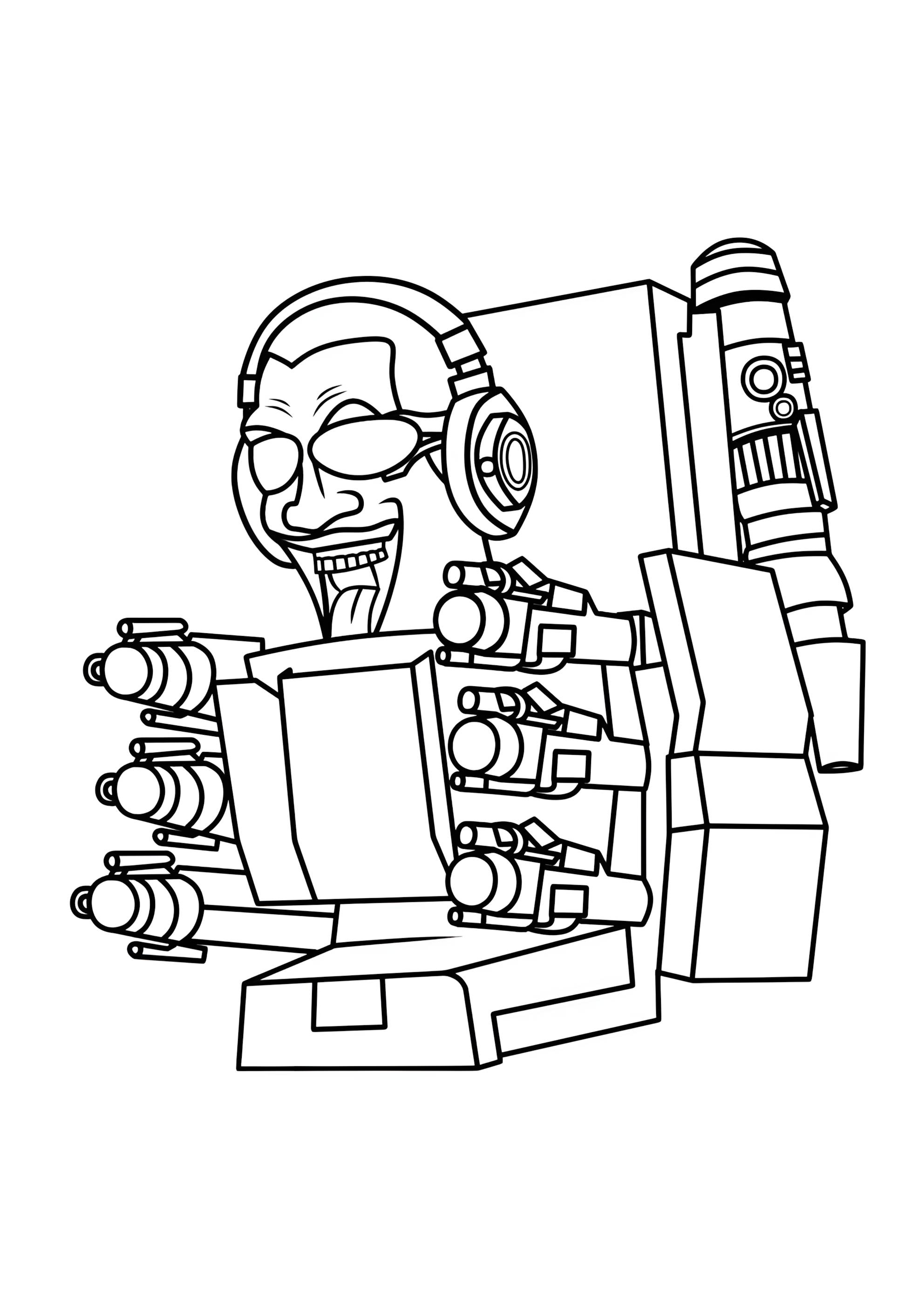 Раскраска G-man