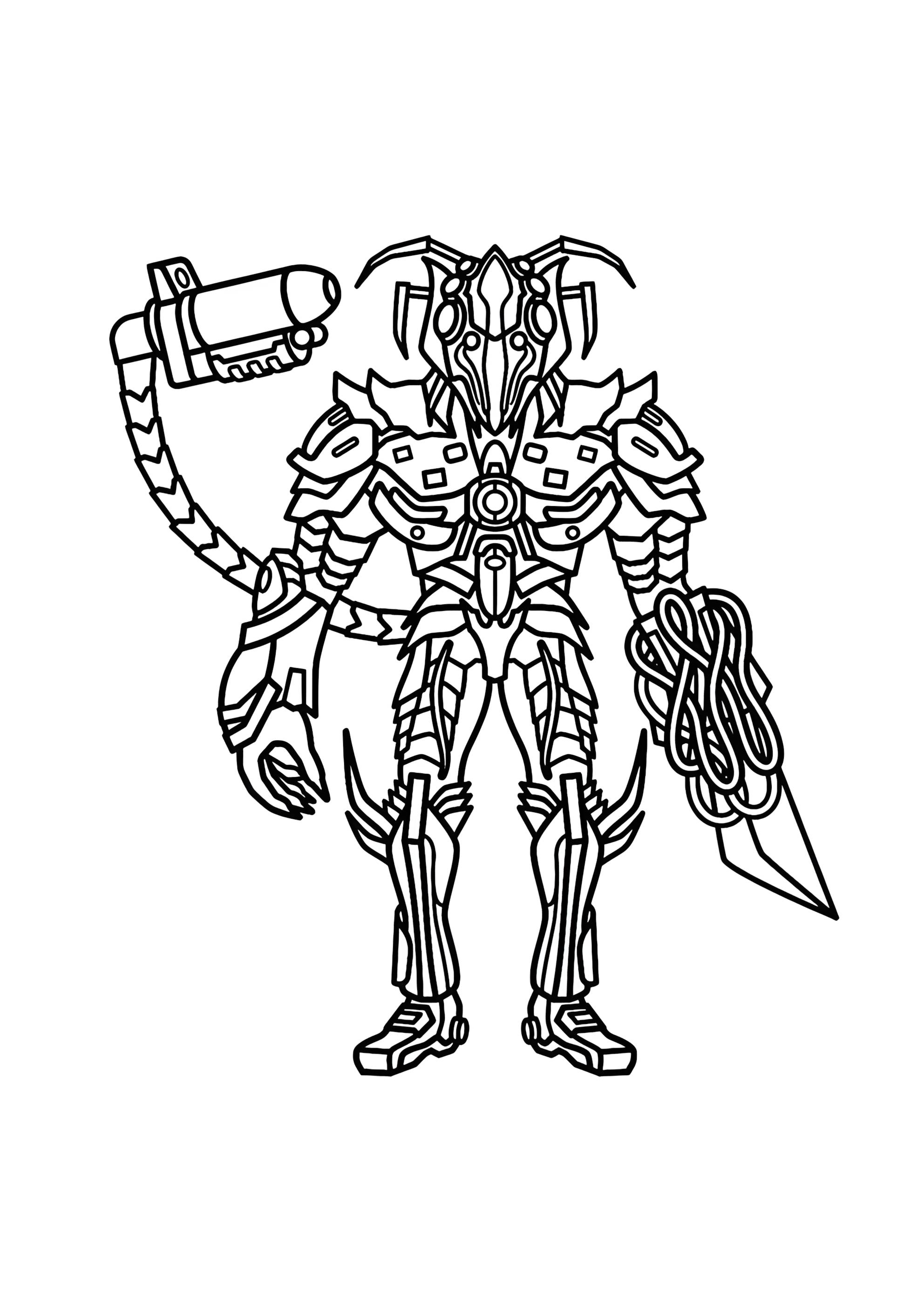 Раскраска NEW UPGRADED COUNTER TITAN скибиди