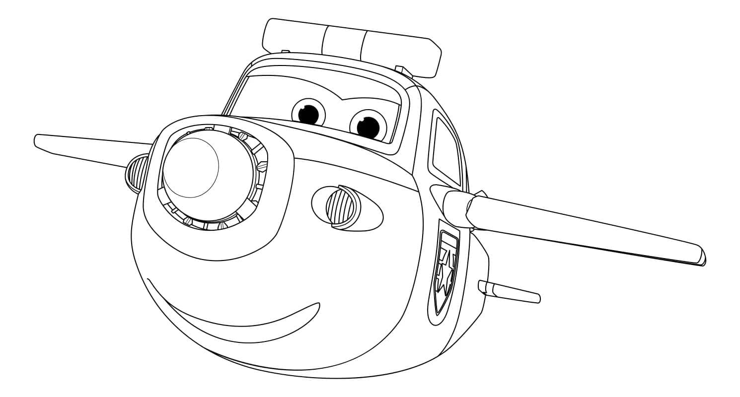 Раскраска Супер Крылья 24