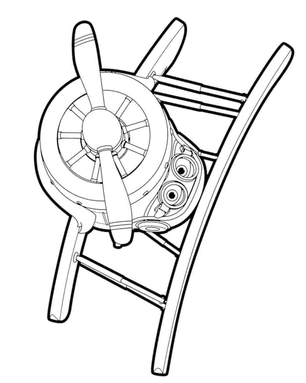 Раскраска Супер Крылья 36