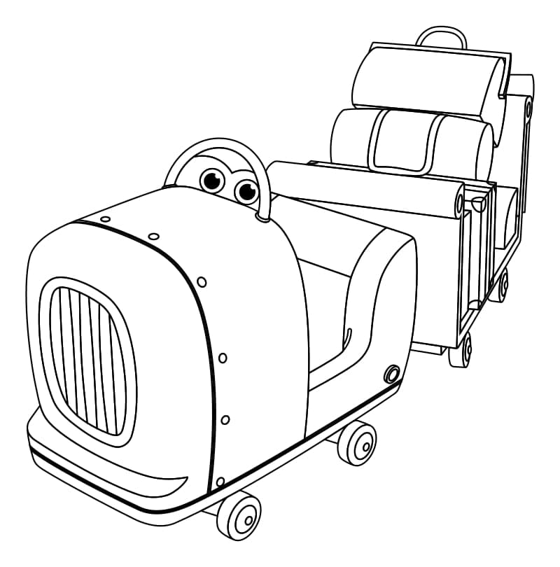 Раскраска Супер Крылья 46