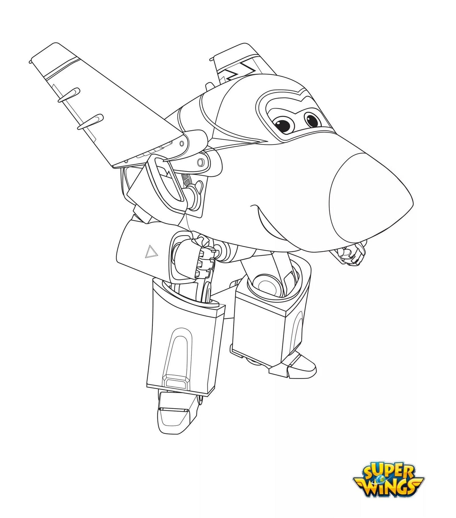 Раскраска Супер Крылья 71