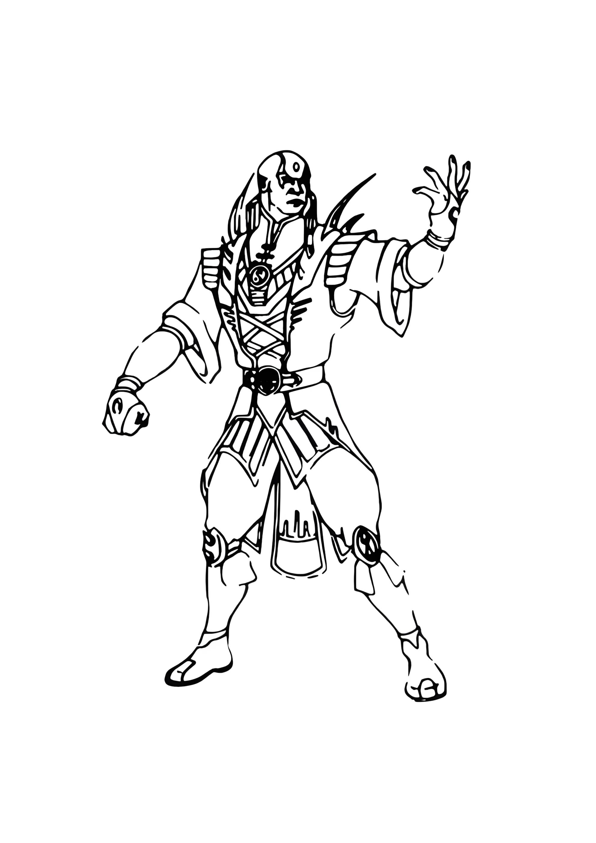 Раскраска КуанЧИ