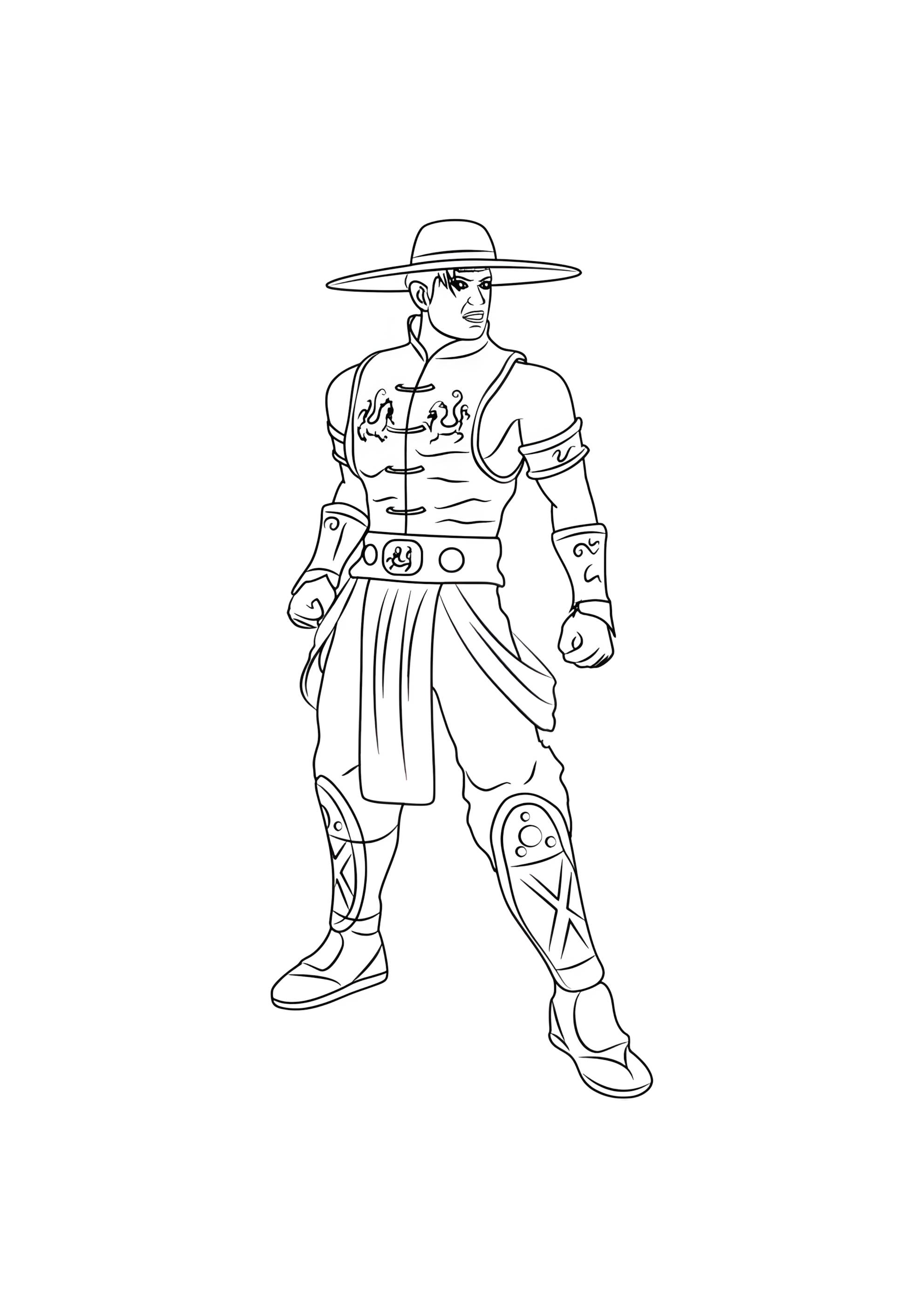 Раскраска Кун Лао