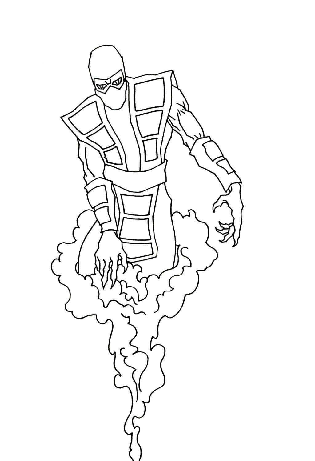 Раскраска Рептилия