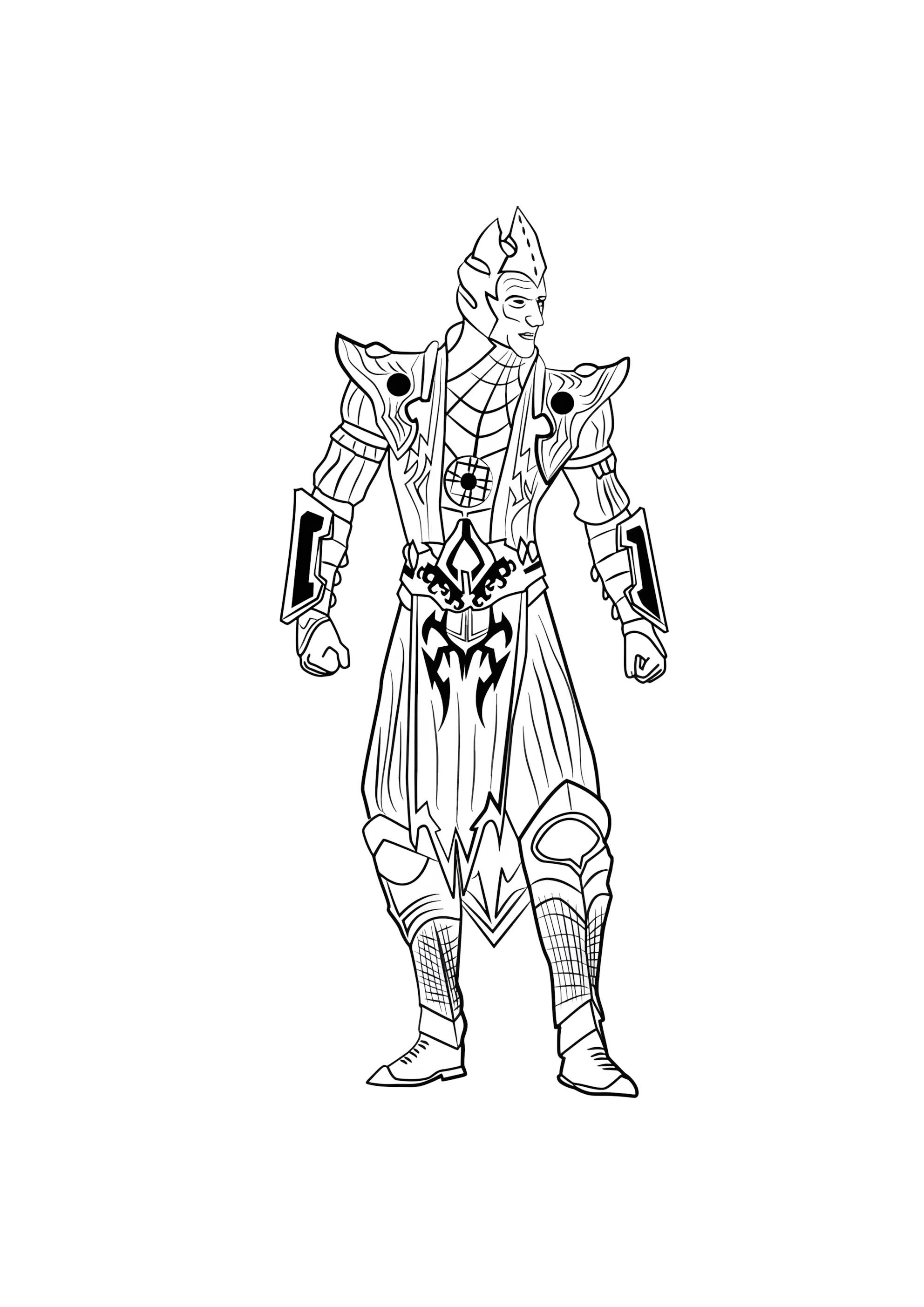 Раскраска Шиннок