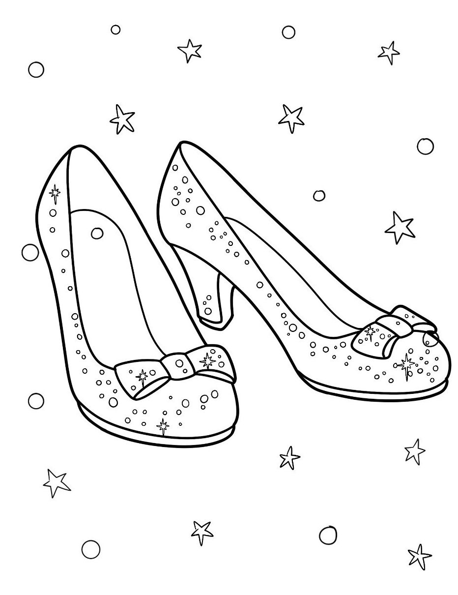 Раскраска Волшебник Изумрудного города 27