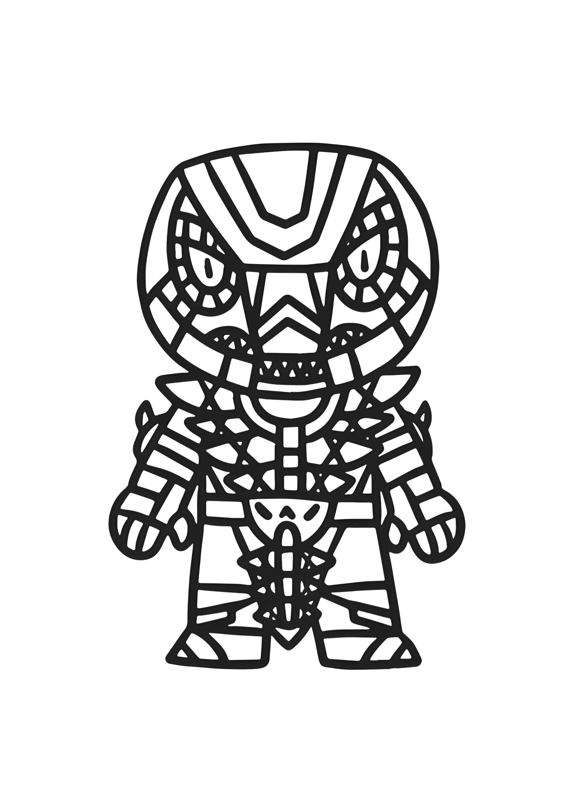 Раскраска Ящер