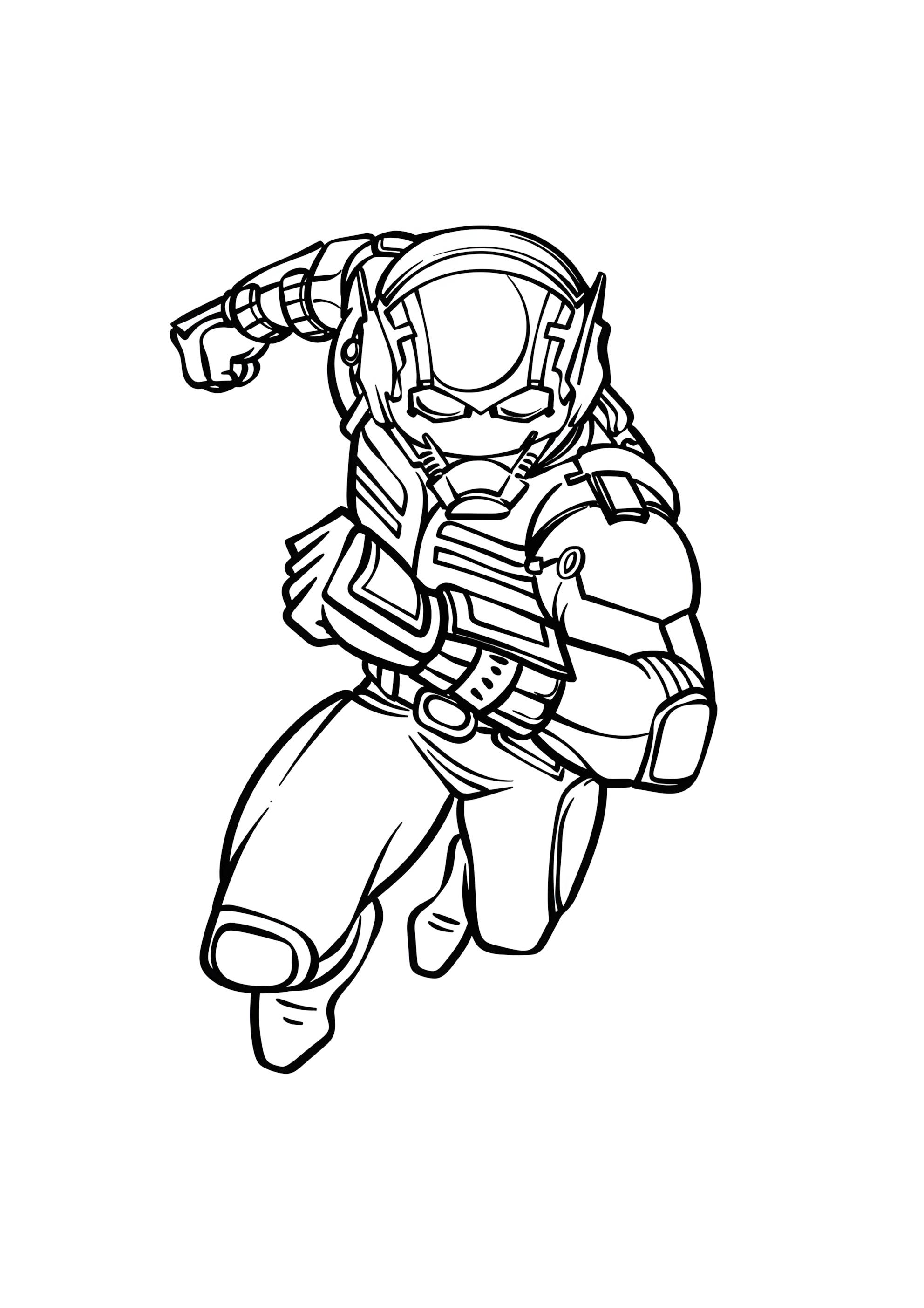 Раскраска Человек-муравей