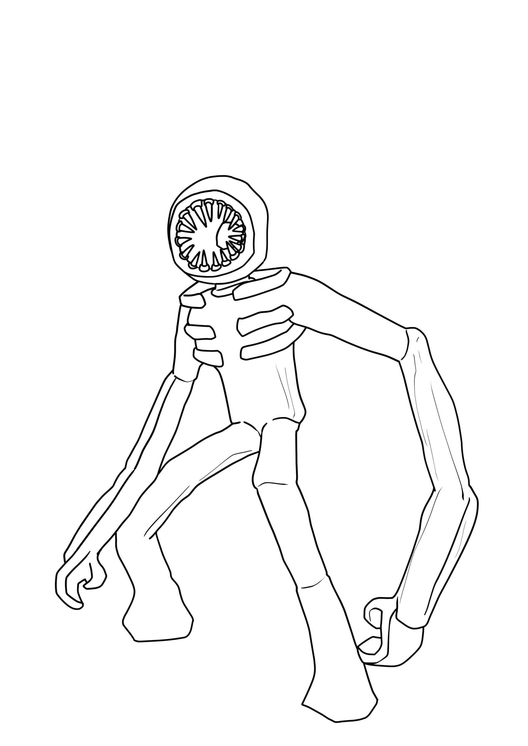 Раскраска DOORS 11