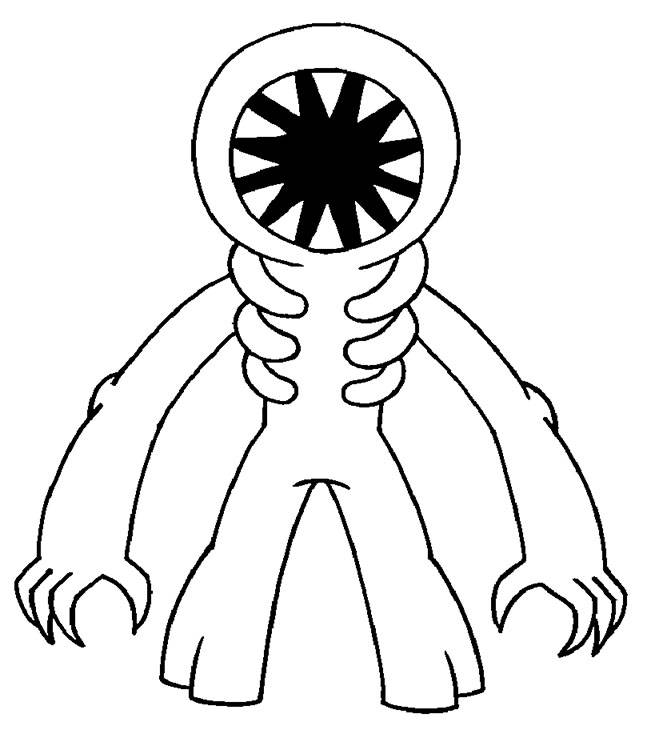 Раскраска DOORS 15