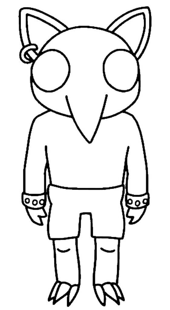 Раскраска DOORS 19