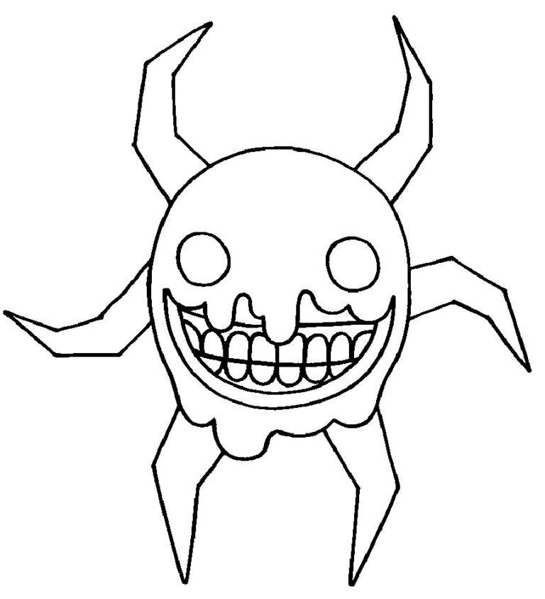 Раскраска DOORS 20