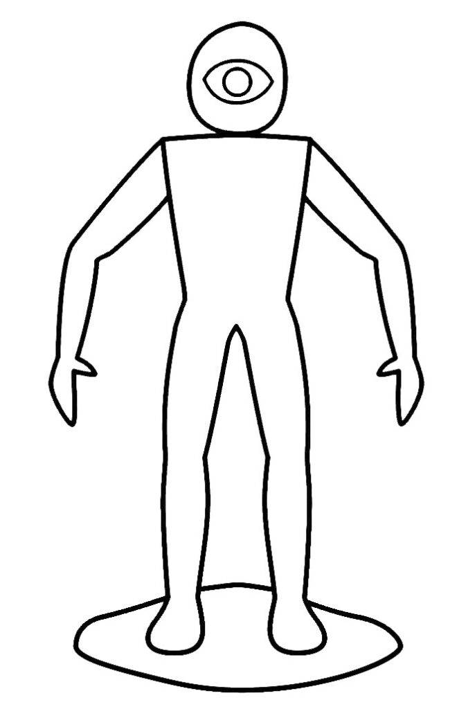 Раскраска DOORS 21