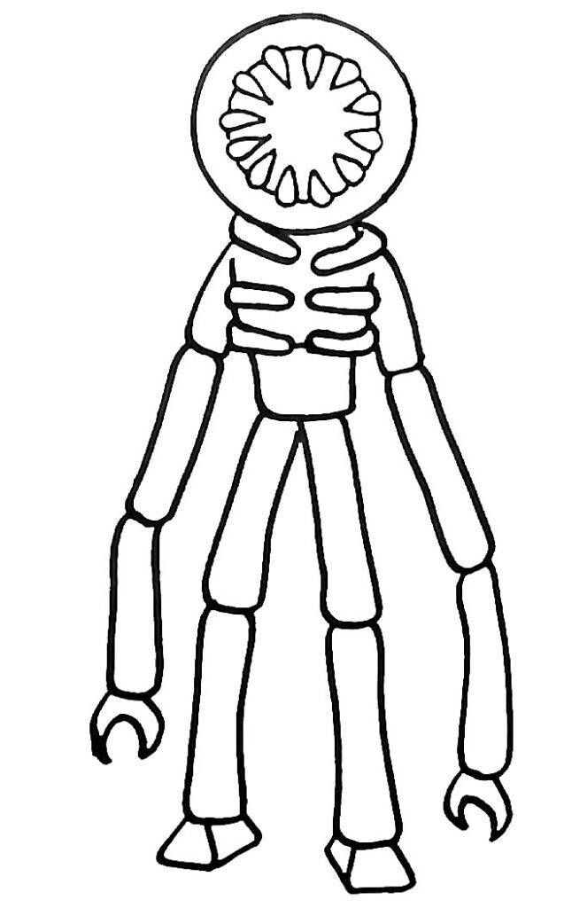 Раскраска DOORS 23