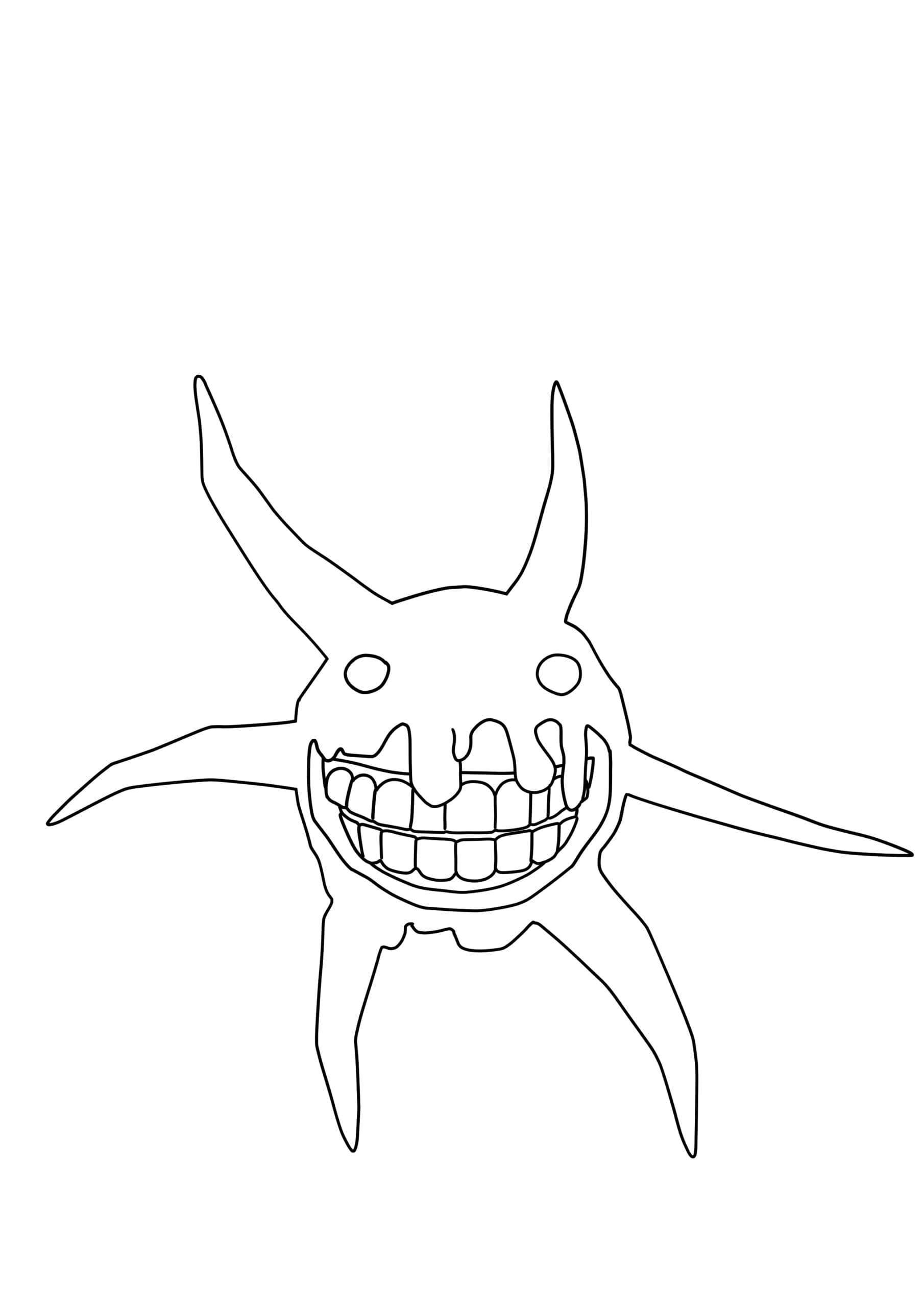 Раскраска DOORS 9