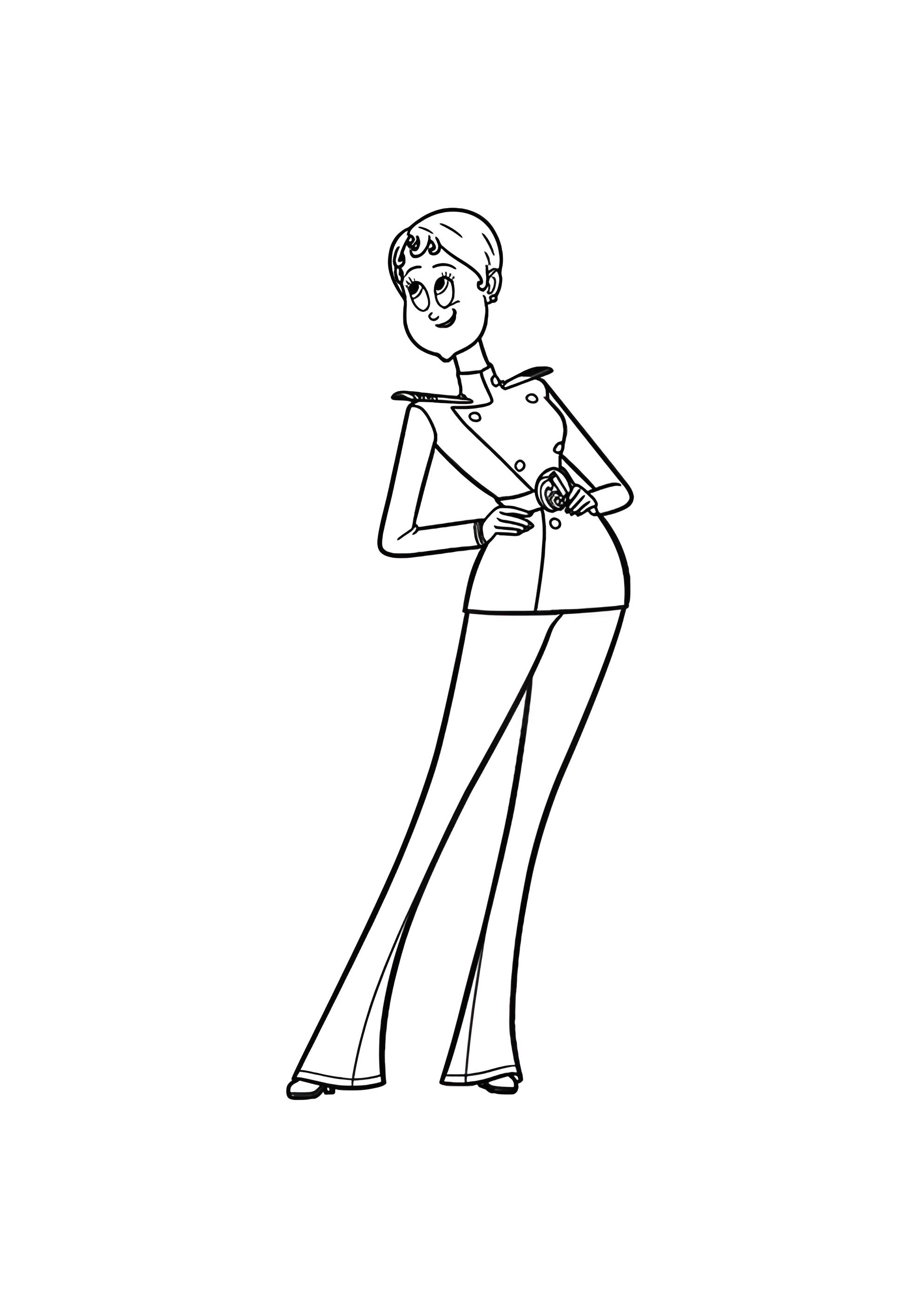 Раскраска Эрика Ван Хельсинг