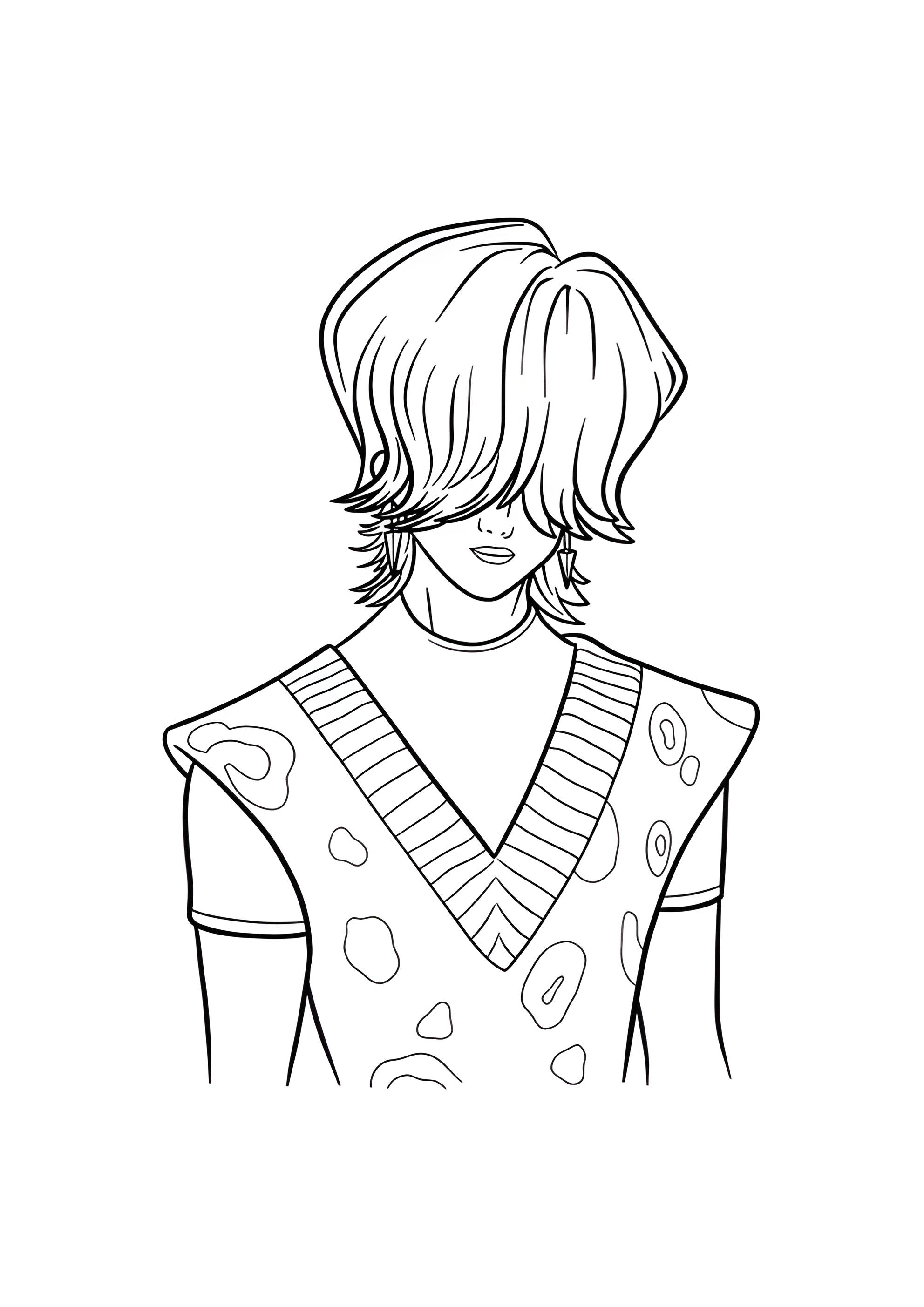 Раскраска Мистери из Саджа Бойз