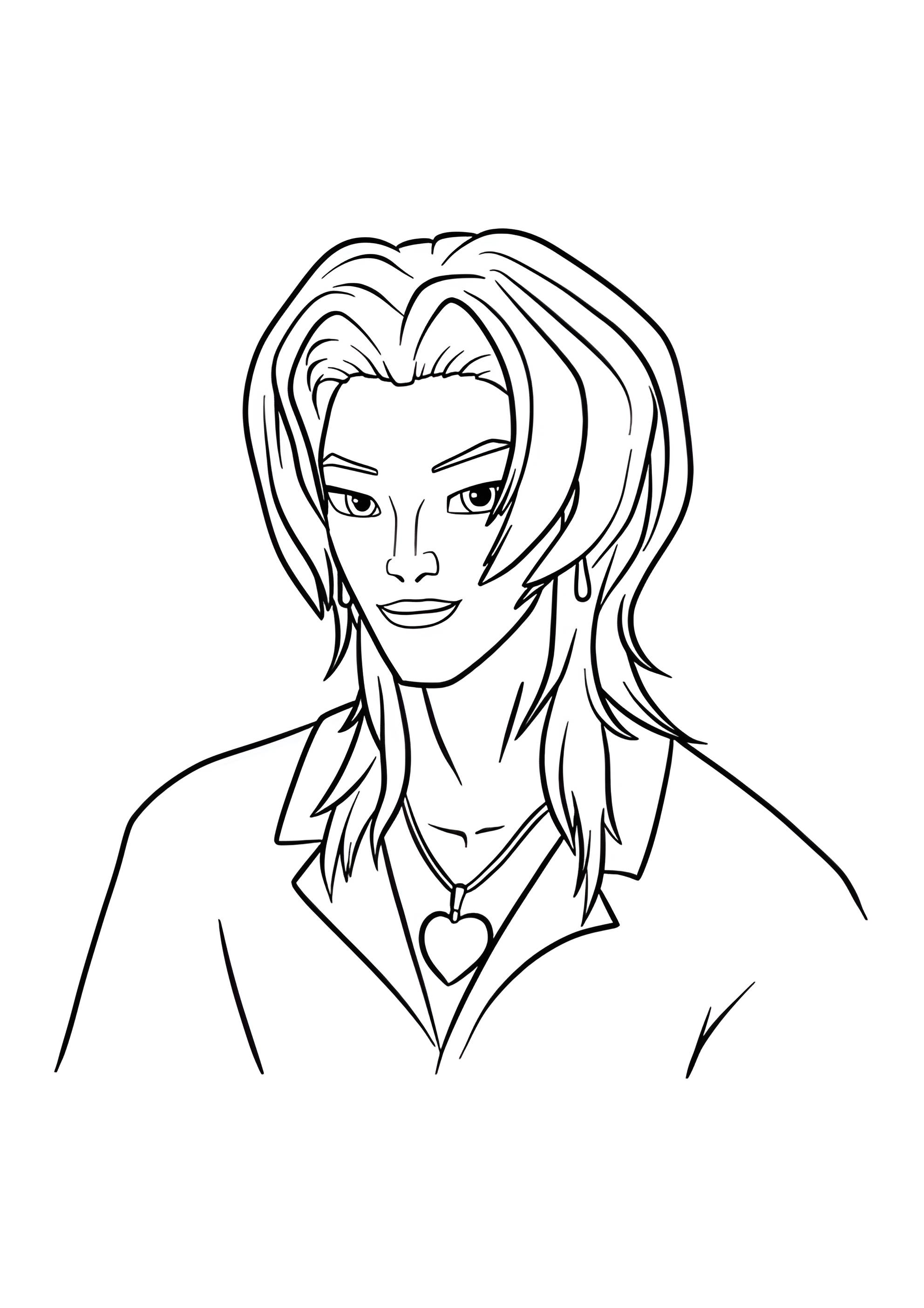 Раскраска Романс из Саджа Бойз