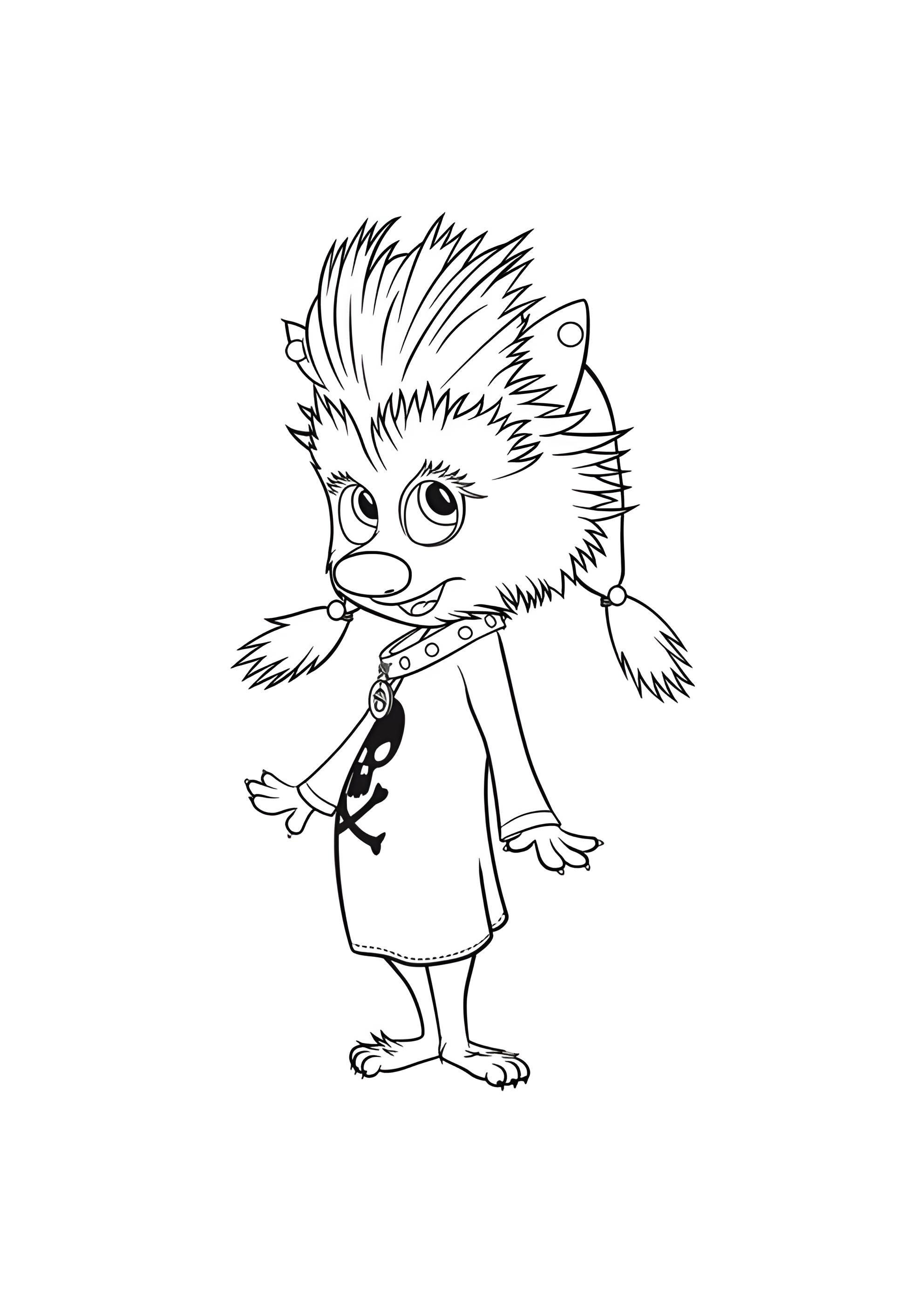 Раскраска Винни