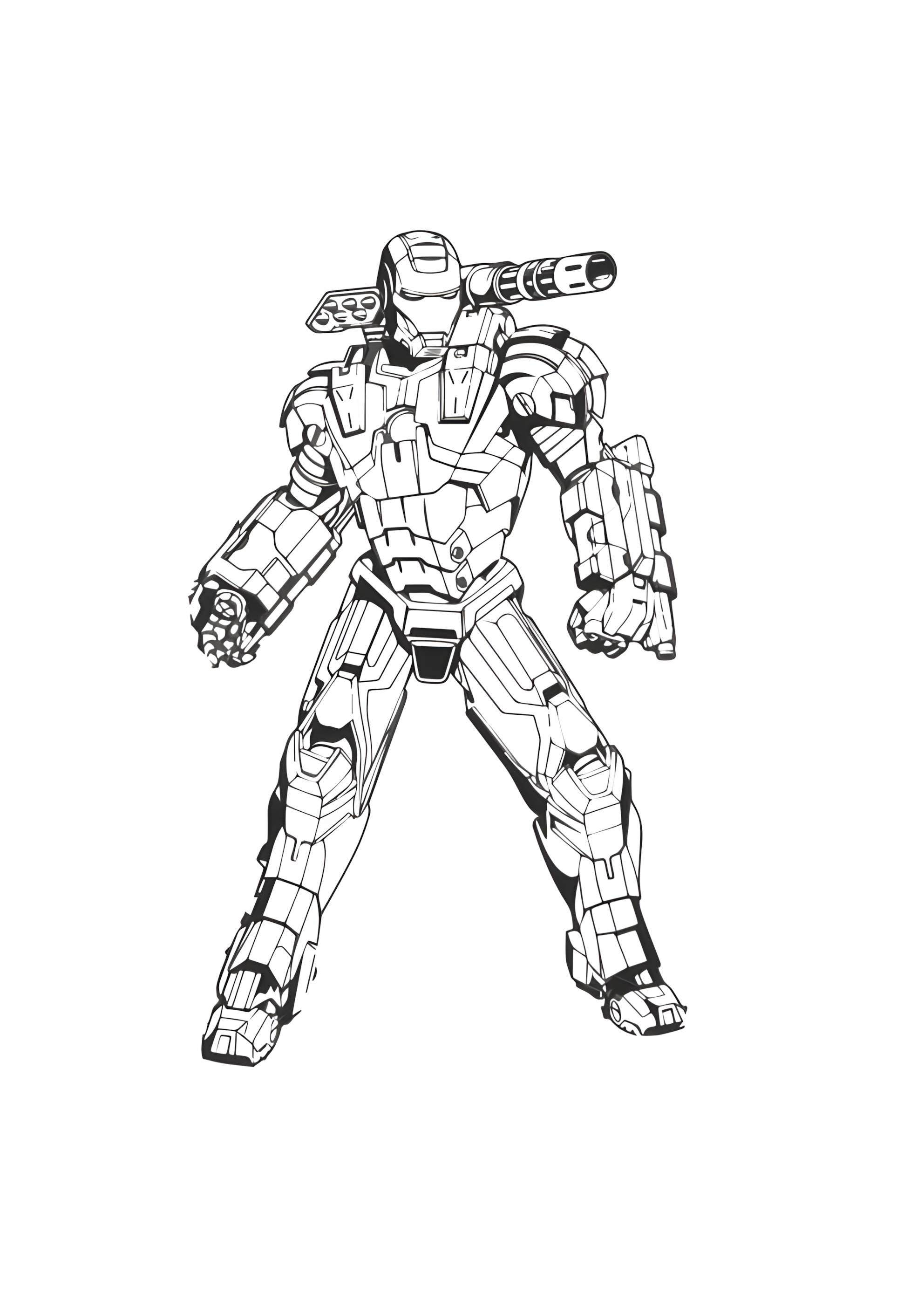 Раскраска Воитель