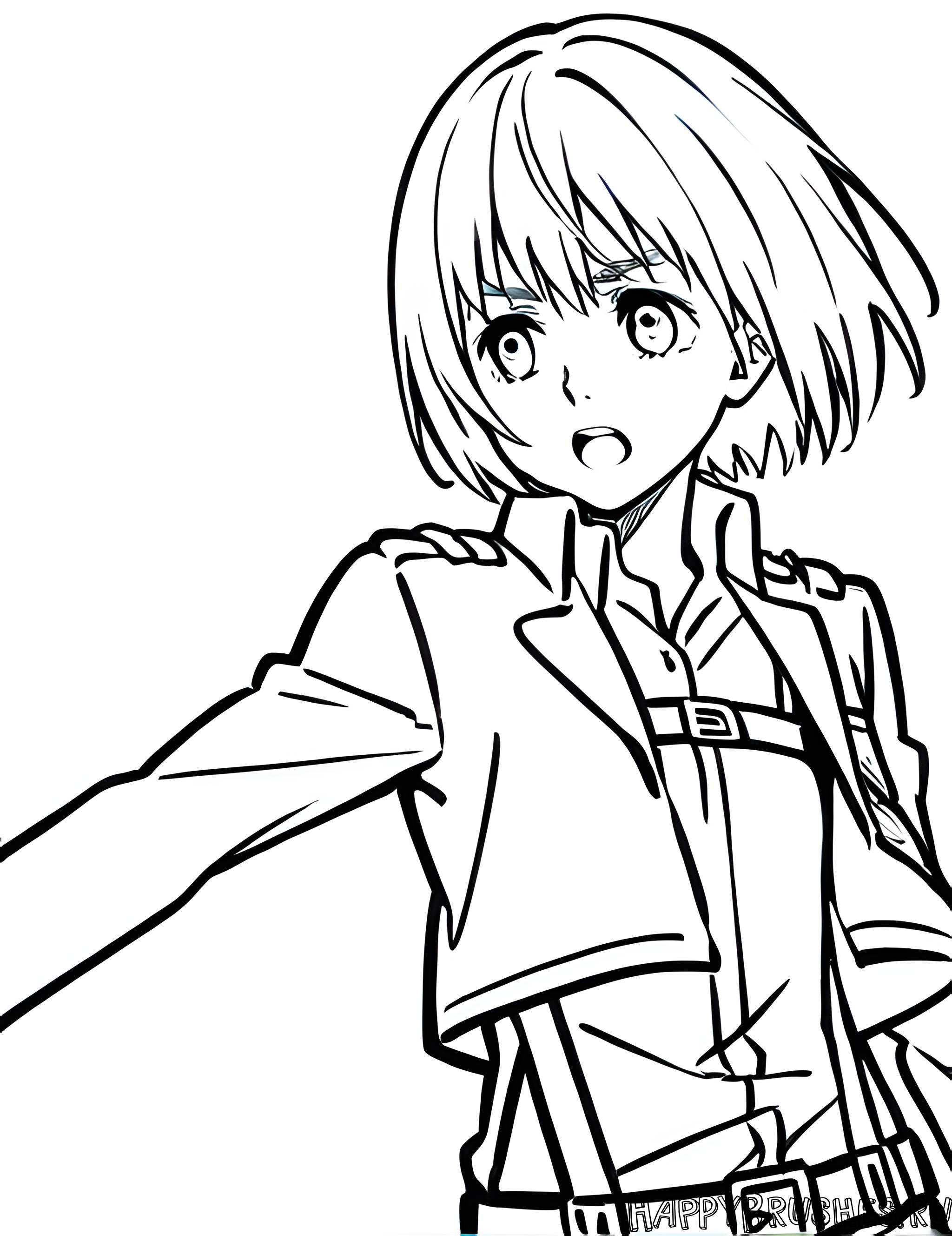 Раскраска Армин Арлерт 2