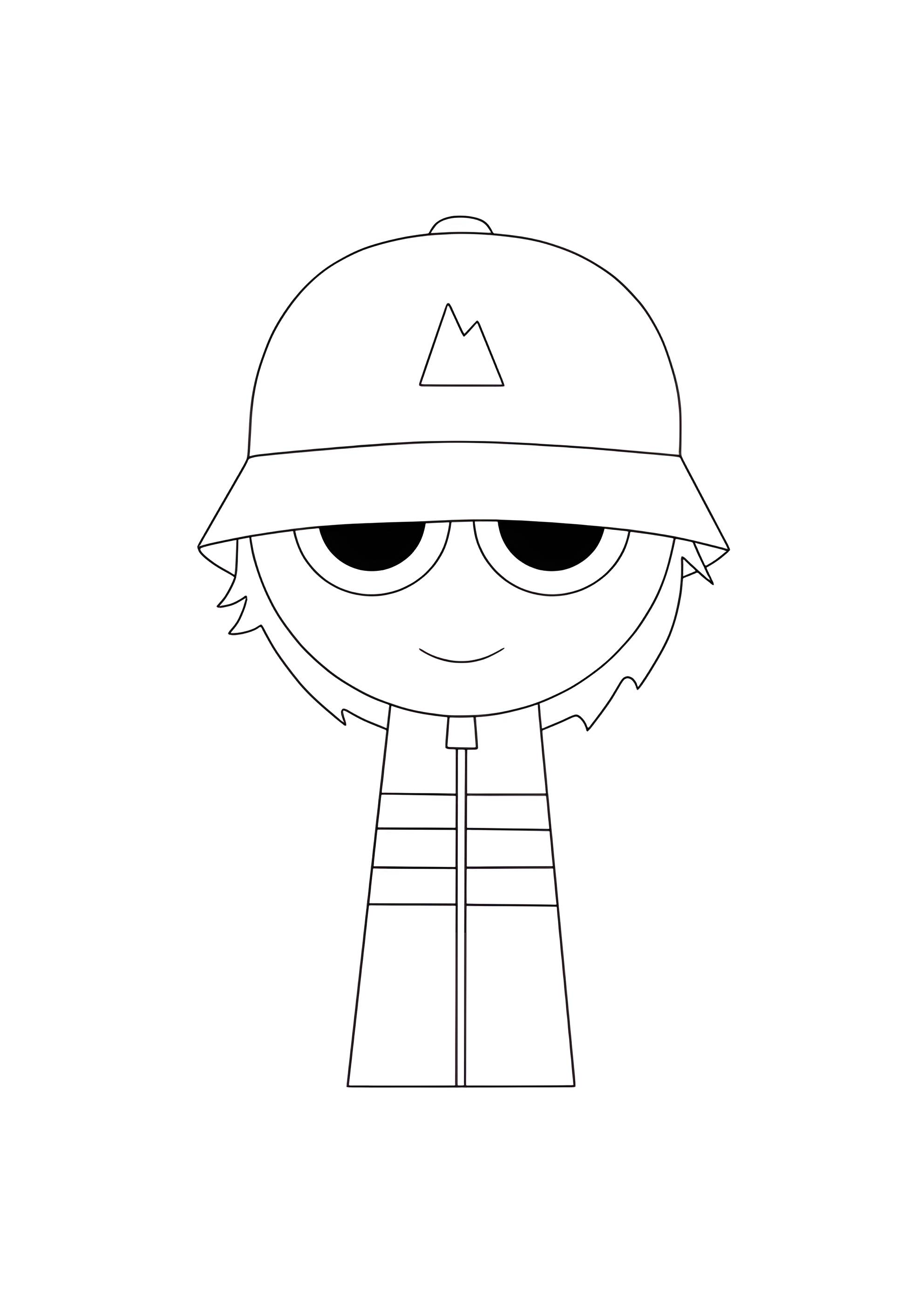 Раскраска Бонусный Спрунк Эль Крутой П