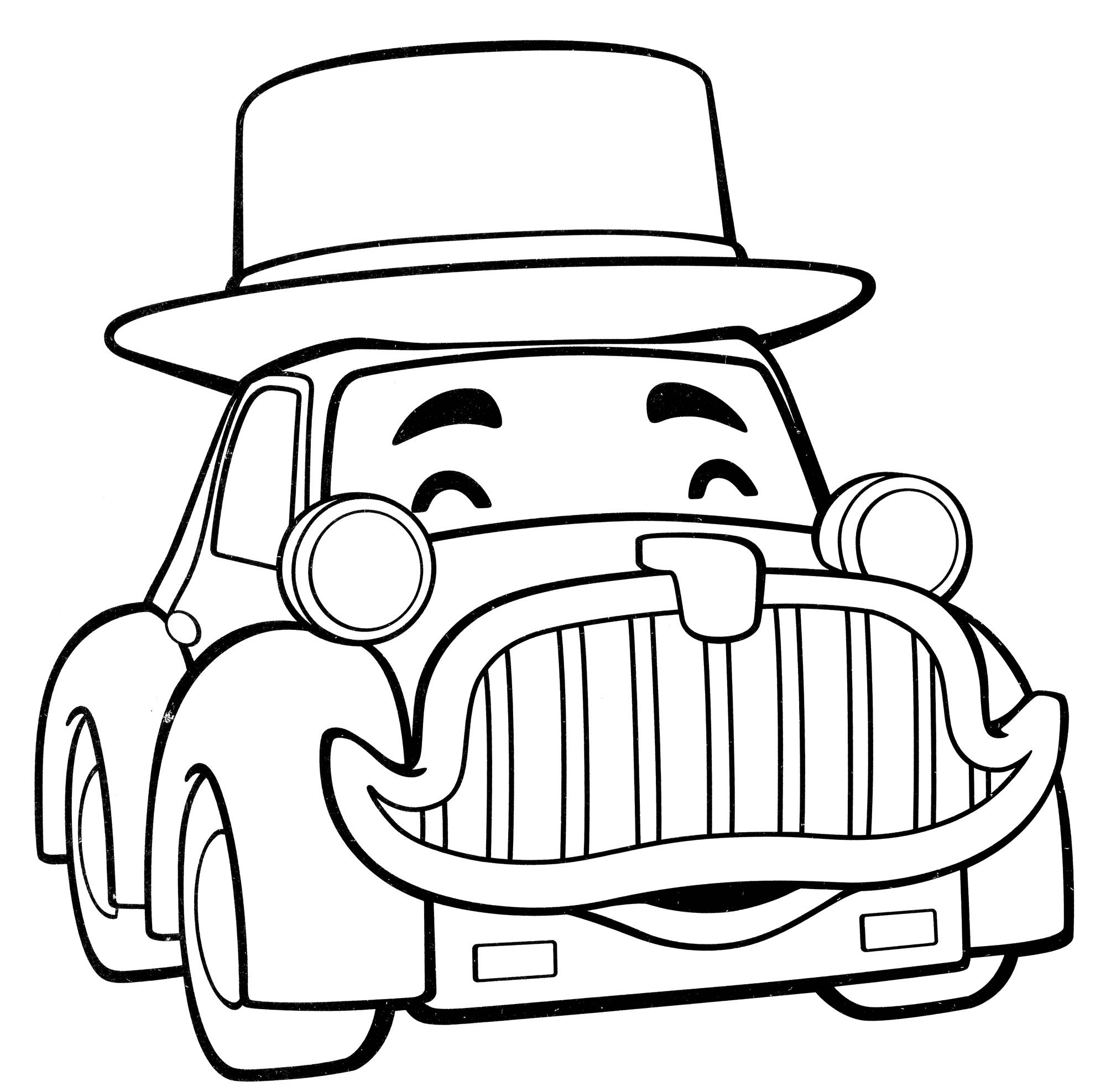 Раскраска Дедушка Масти