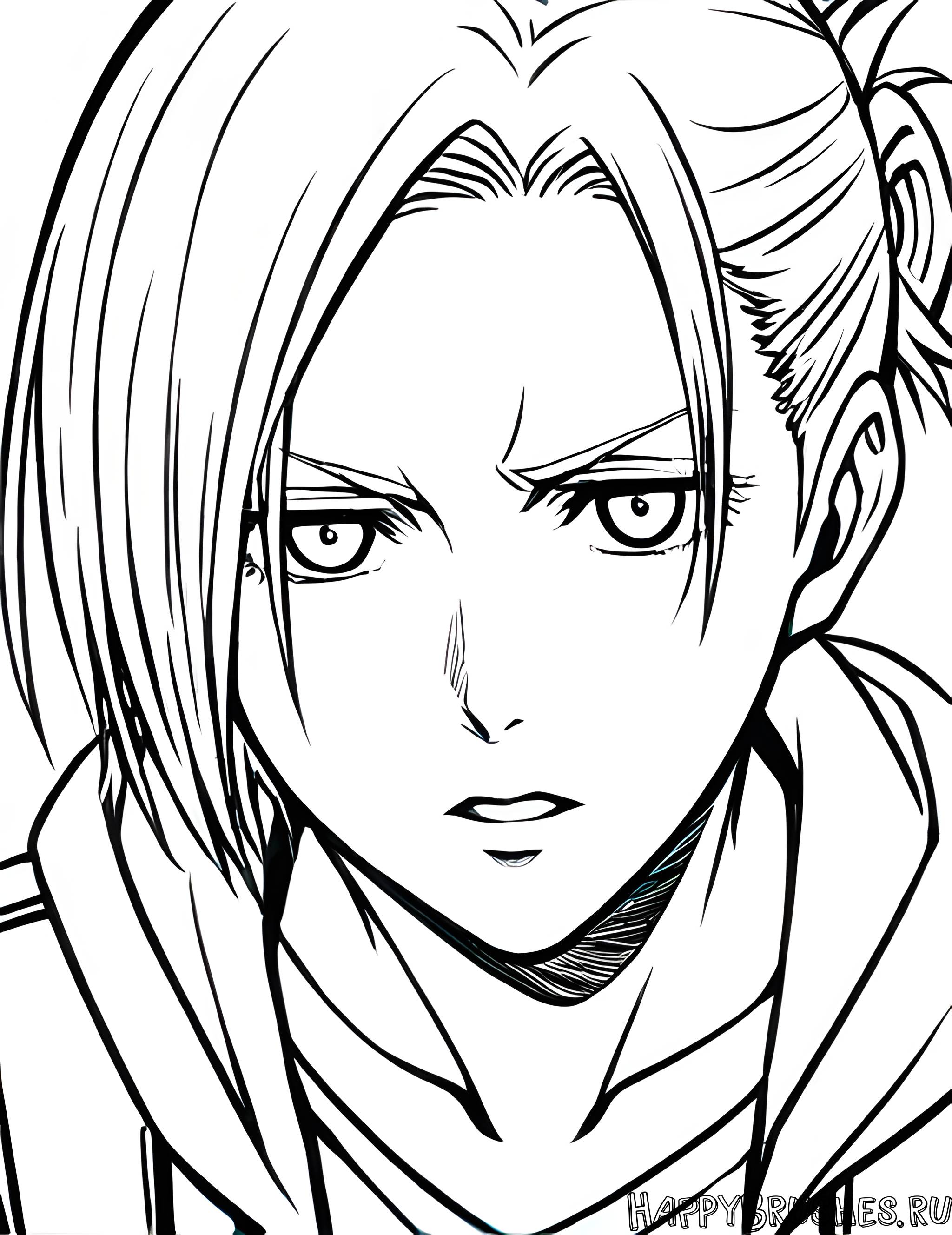 Раскраска Энни Леонхарт 11