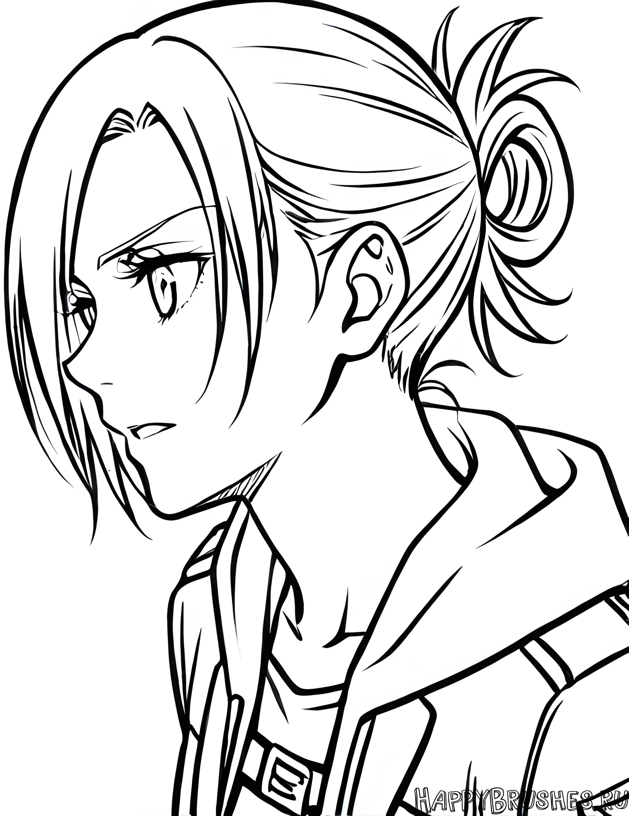 Раскраска Энни Леонхарт 18