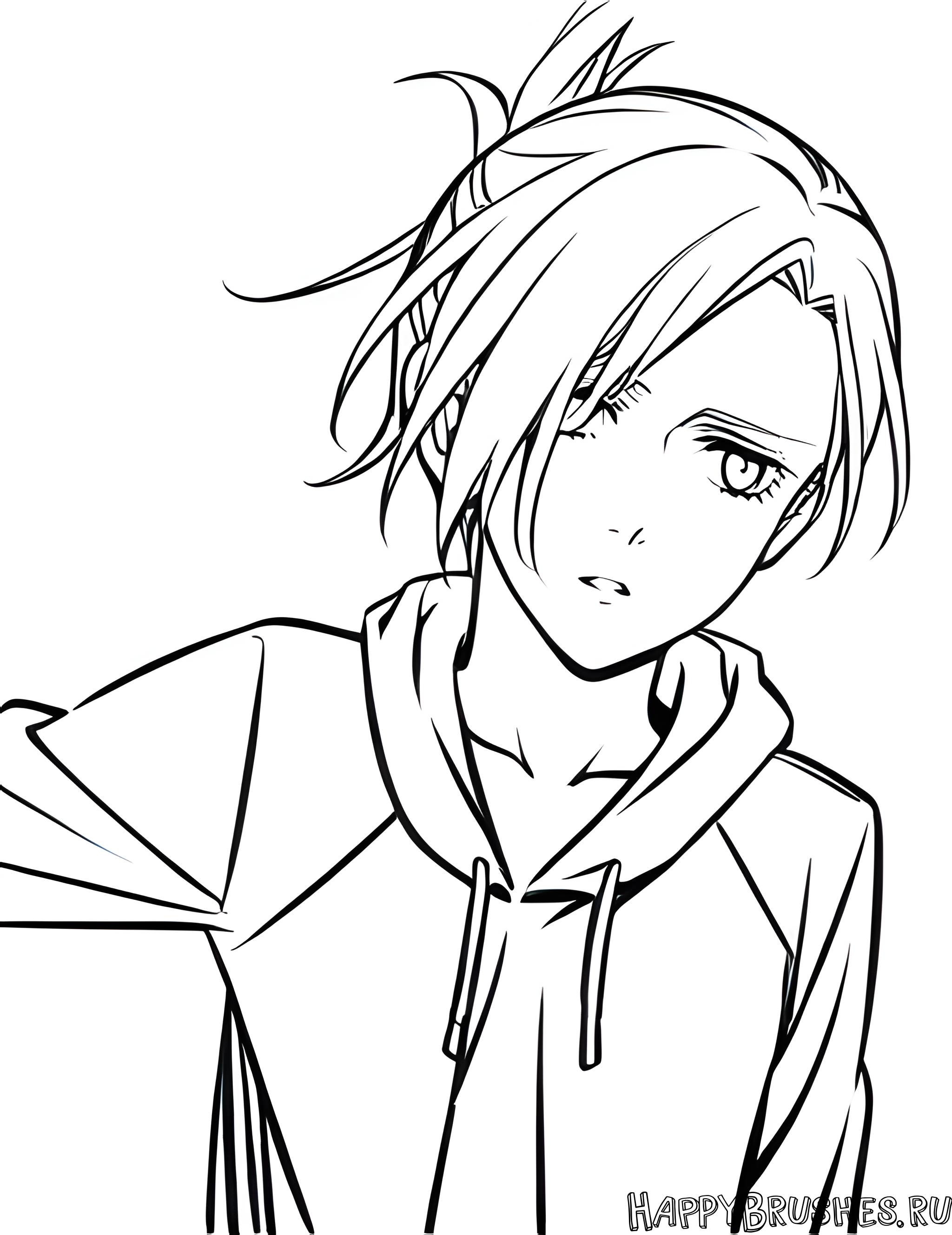 Раскраска Энни Леонхарт 7