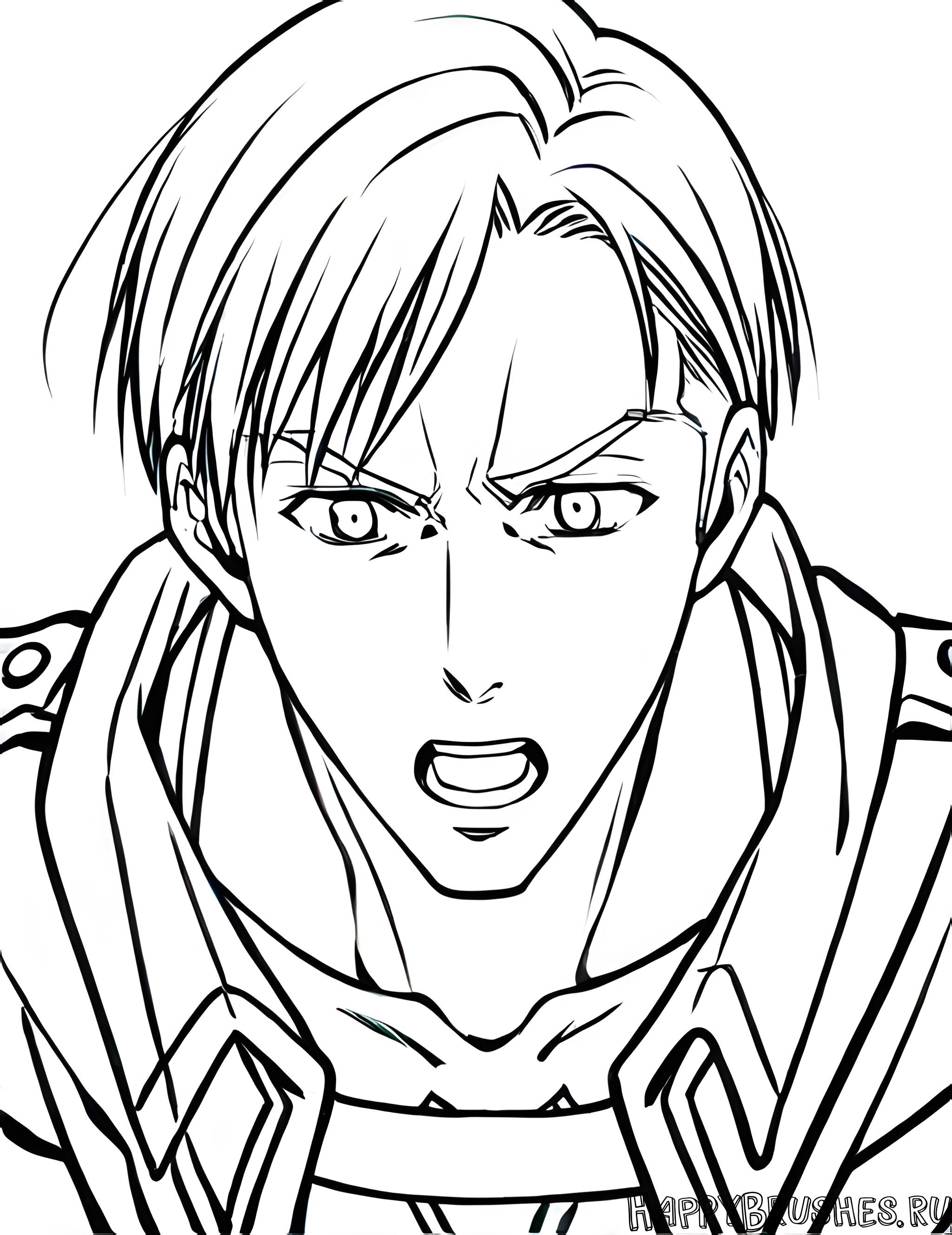 Раскраска Эрвин Смит 5