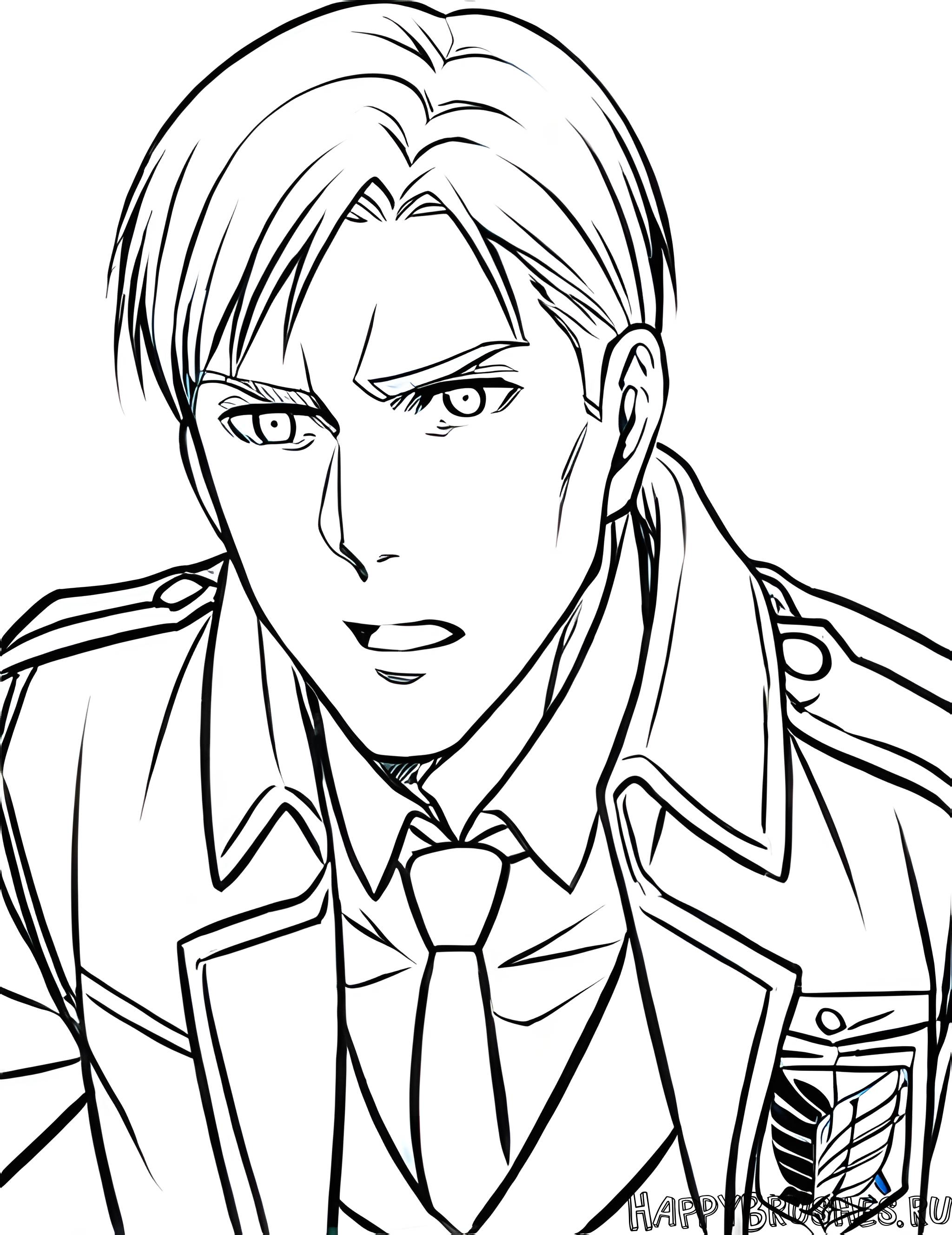 Раскраска Эрвин Смит 6