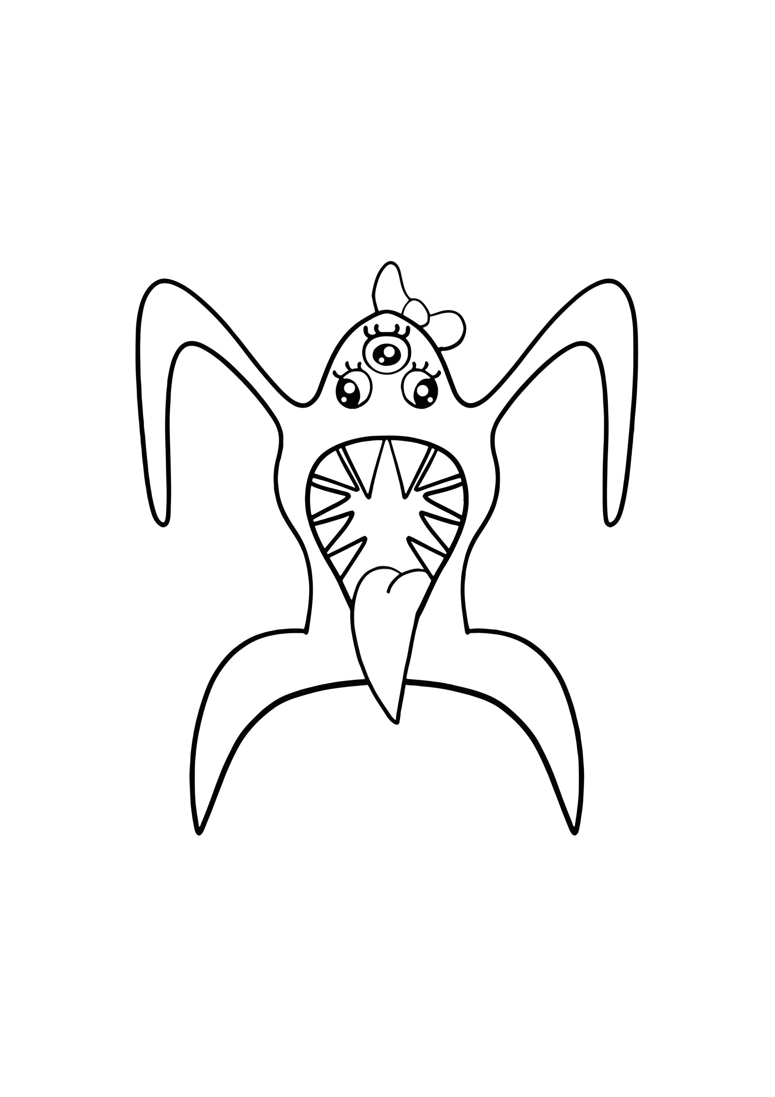 Раскраска Красавица Набналина из сада Банбан