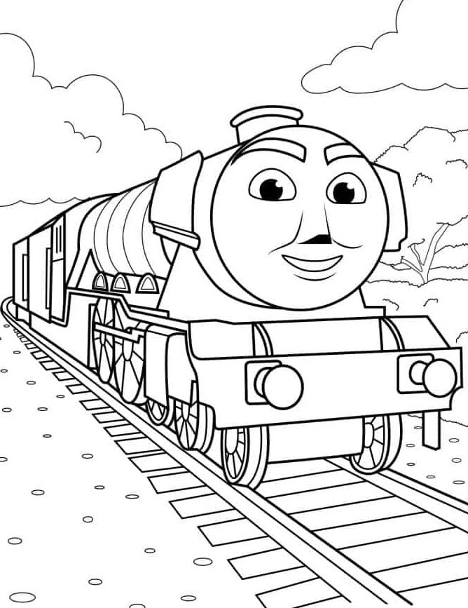 Раскраска Летучий Шотландец