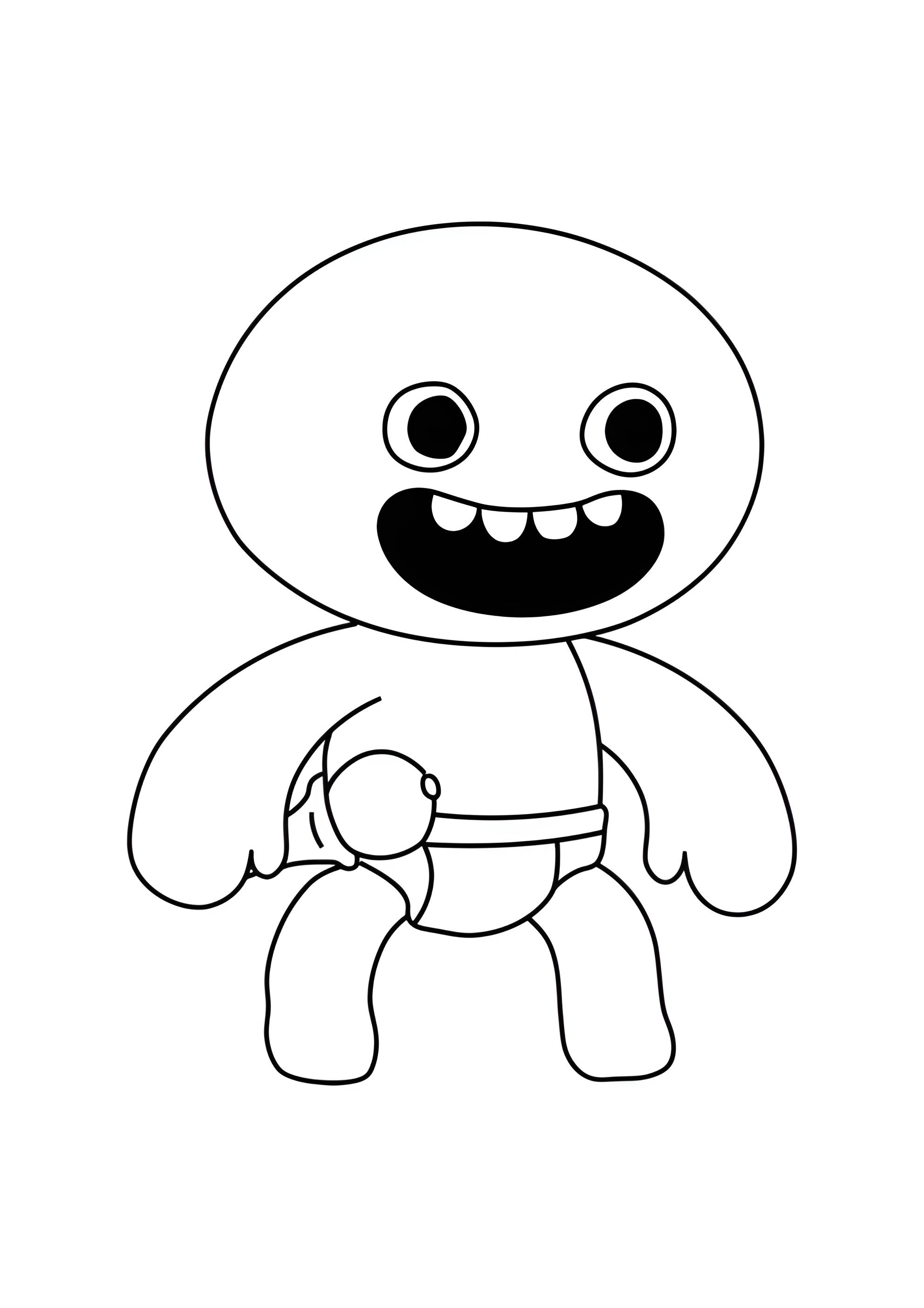 Раскраска Малыш Джамбо Джош