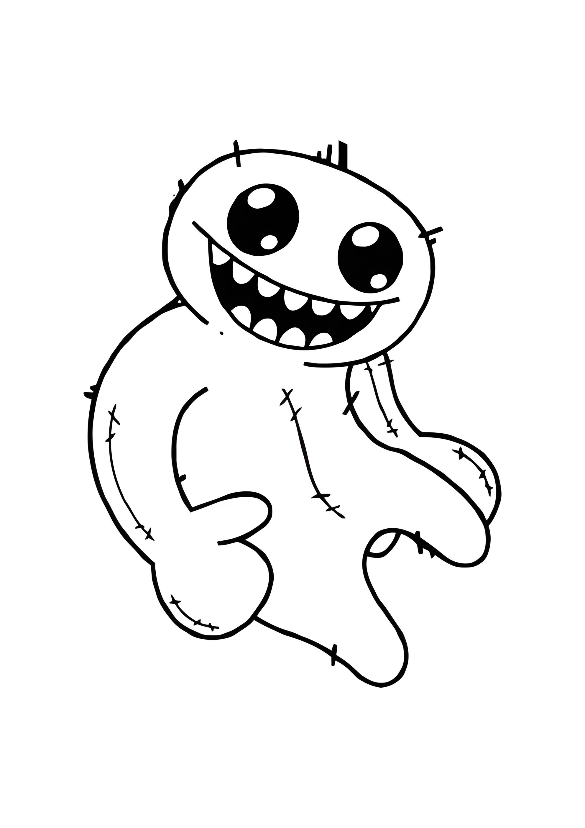 Раскраска Милый Джамбо Джош