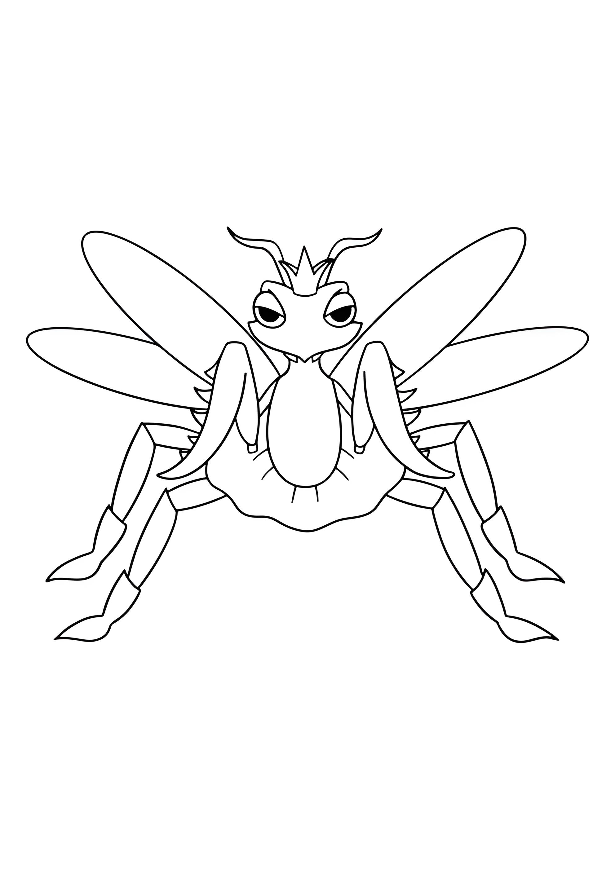 Раскраска Мисс Луна из сада Банбан