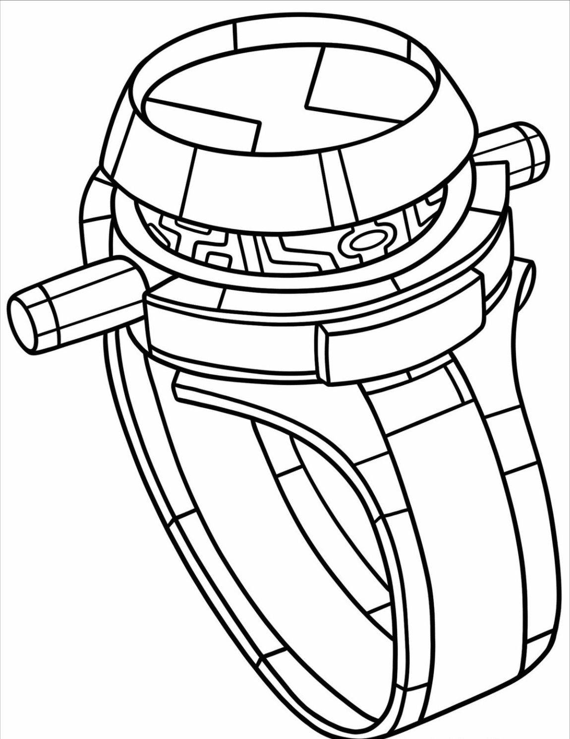 Раскраска Омнитрикс — Alien Force