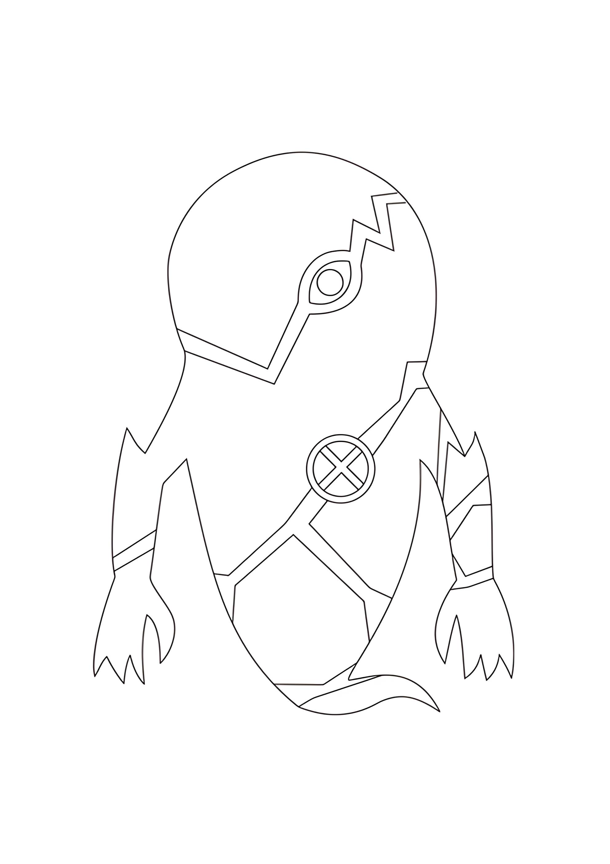 Раскраска Призрак (Ghostfreak)