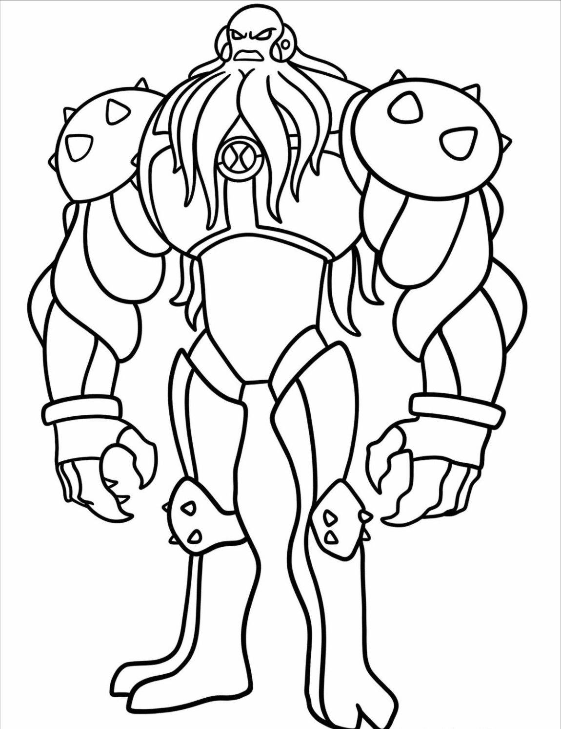 Раскраска Простой контур Гакса